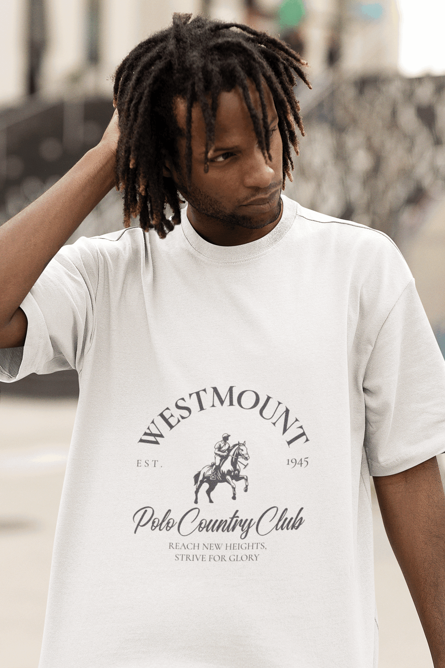 Polo Club Men's Oversized T-shirt - Lyssian