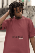 Don't Mind Men's Oversized T-shirt - Lyssian