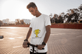 #2 Male Round Neck Half Sleeve T-shirt - Lyssian