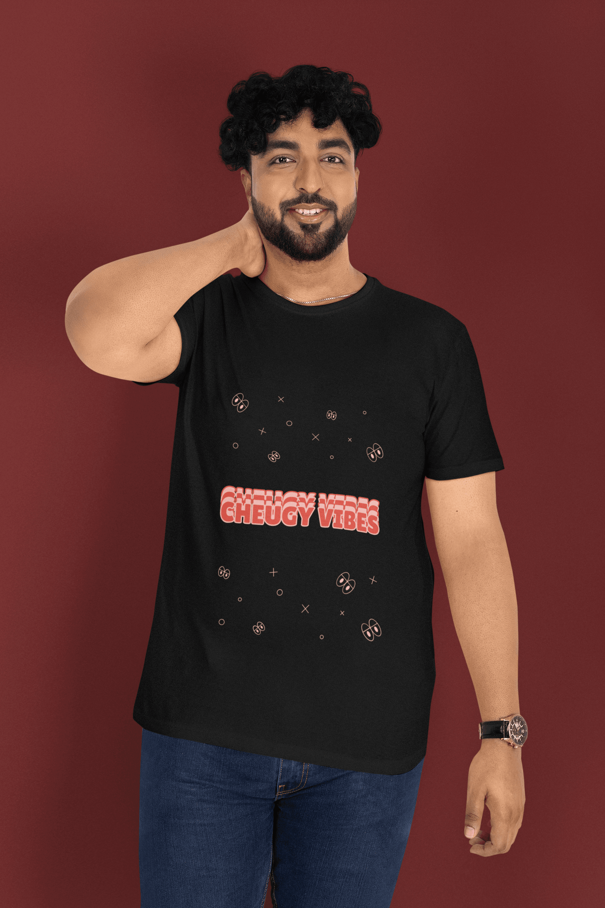 Cheugy Vibes Men's Plus Size T-shirt - Lyssian