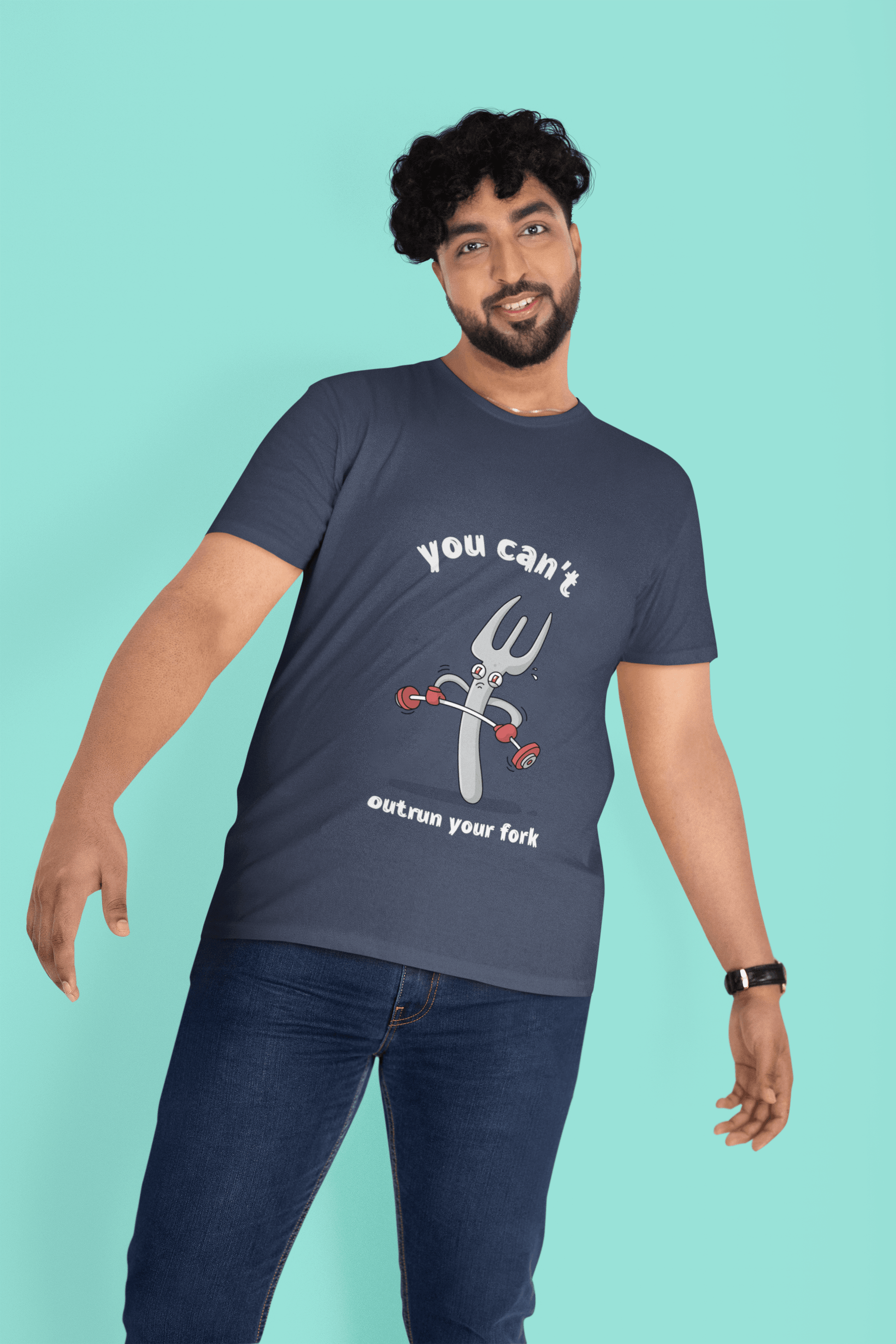 Can't Outrun Men's Plus Size T-shirt - Lyssian