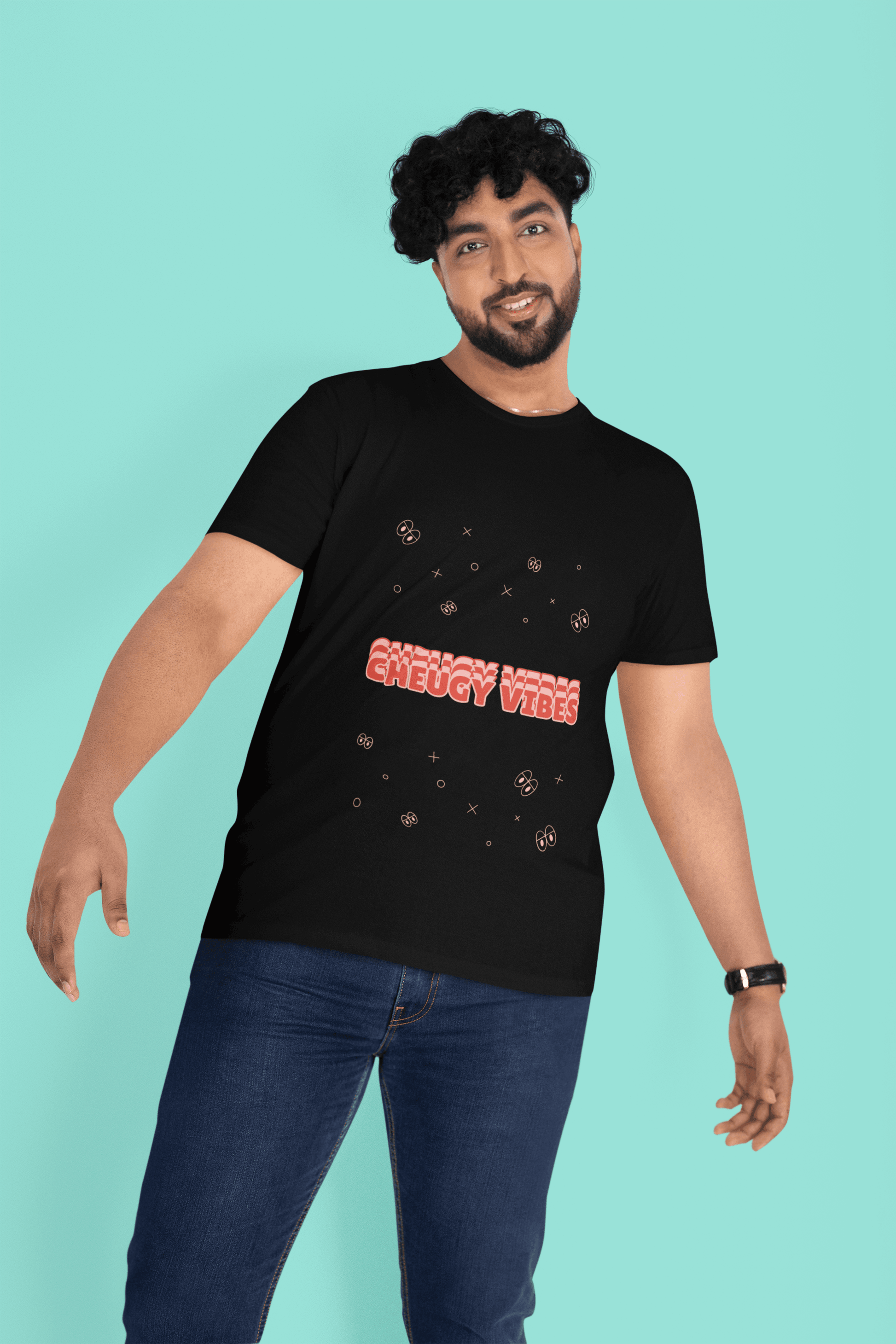 Cheugy Vibes Men's Plus Size T-shirt - Lyssian