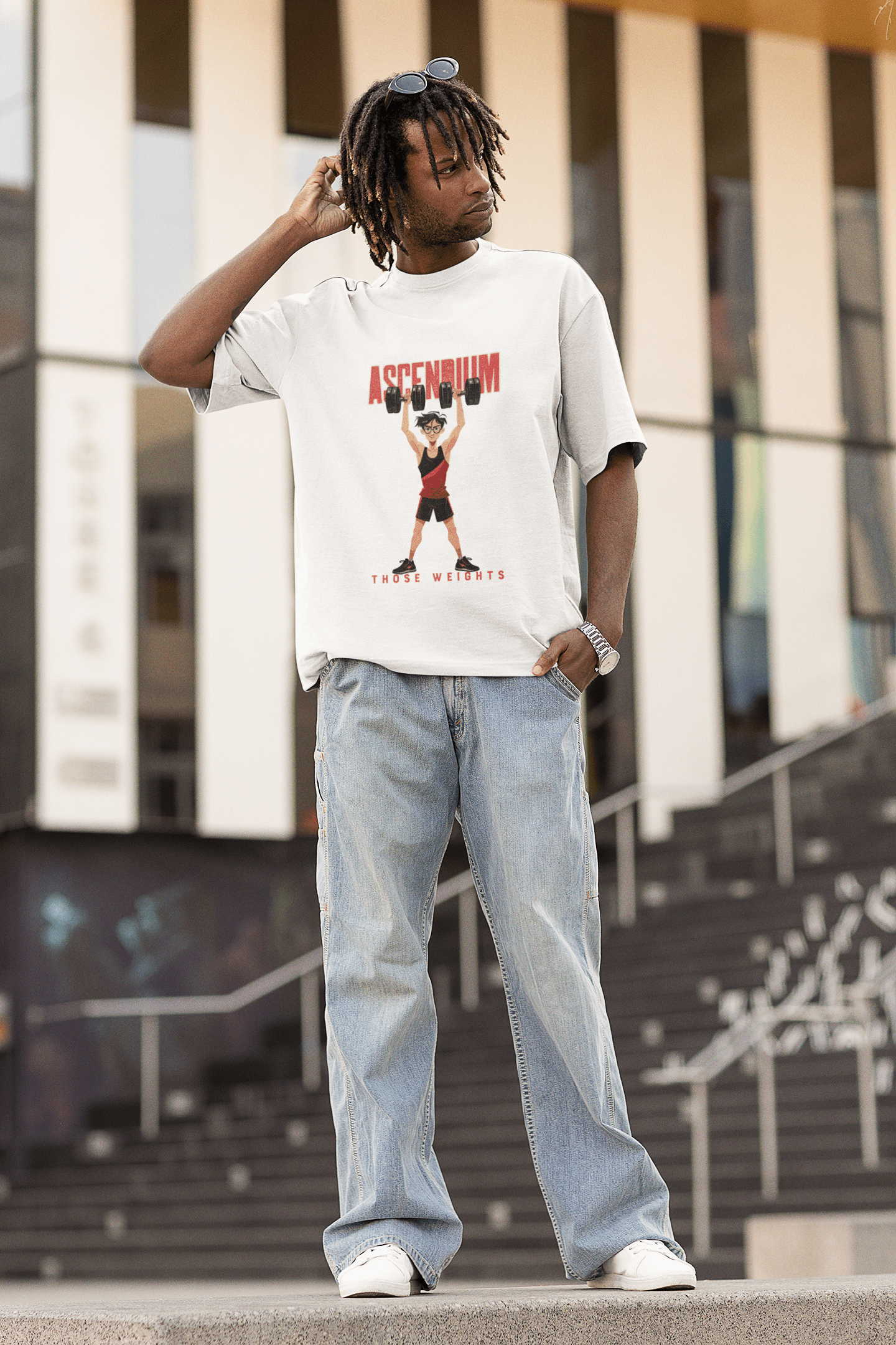 Ascendium Men's Oversized T-shirt - Lyssian