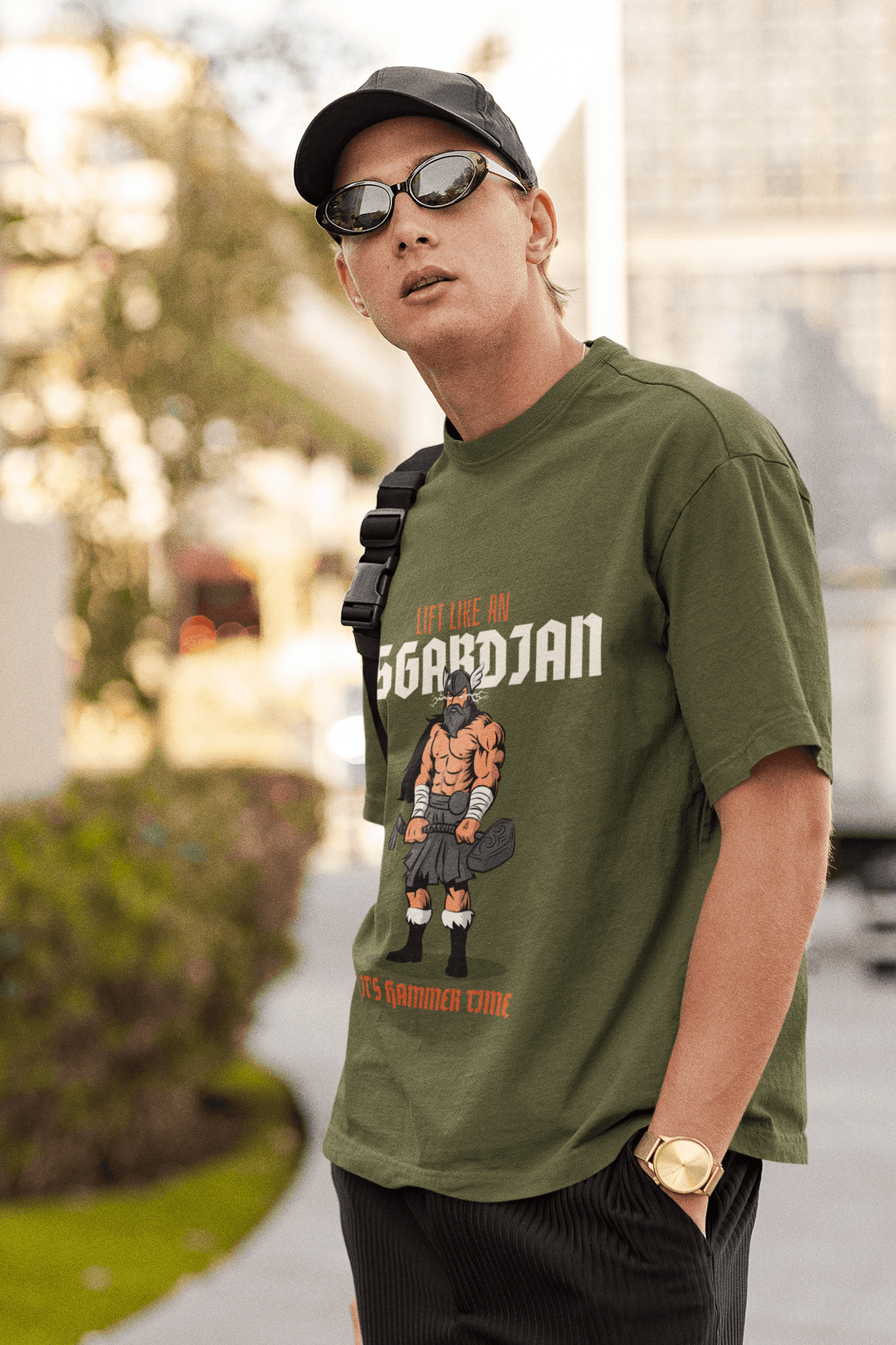 Asgardian Men's Oversized T-shirt - Lyssian