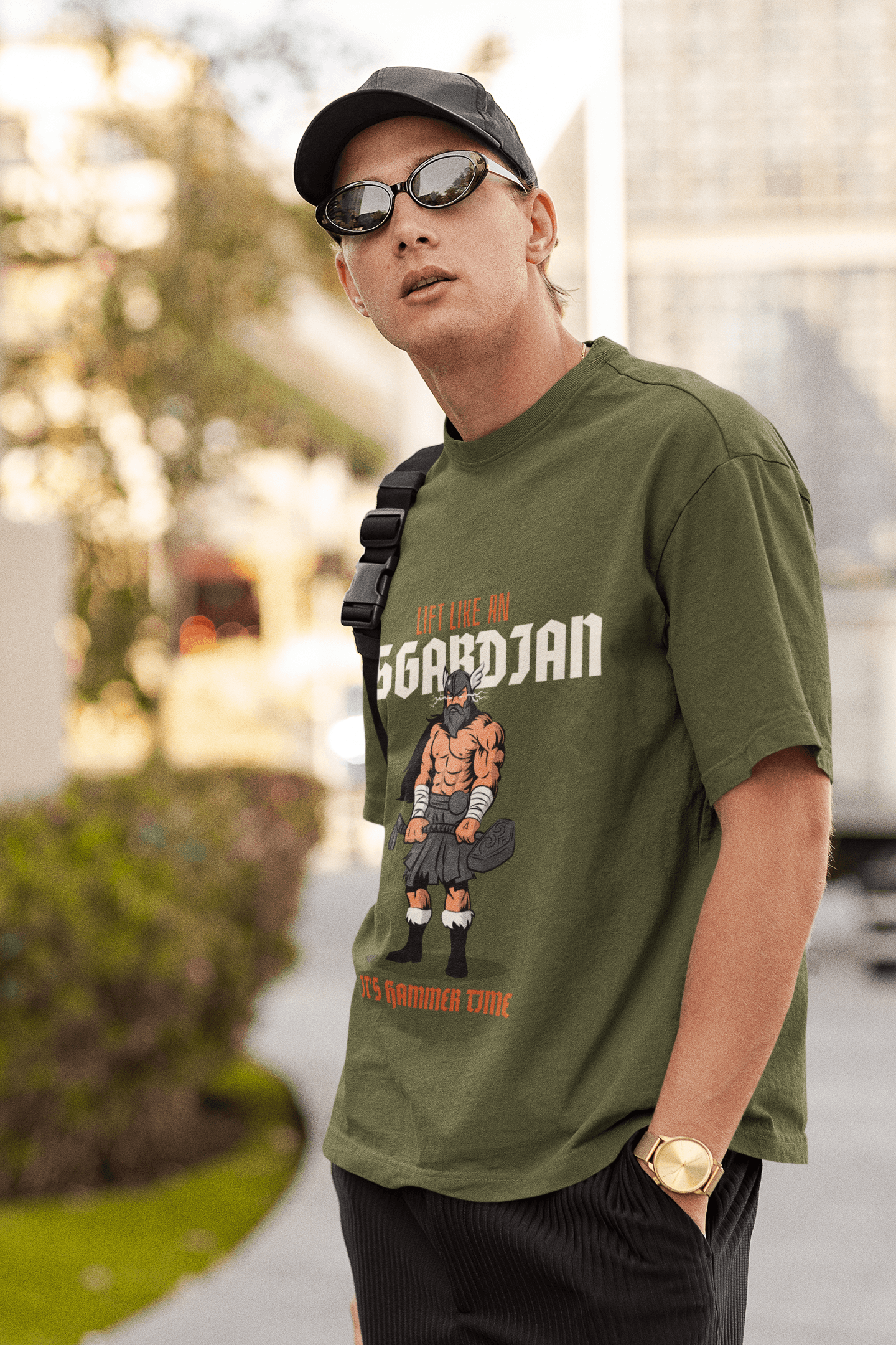 Asgardian Men's Oversized T-shirt - Lyssian