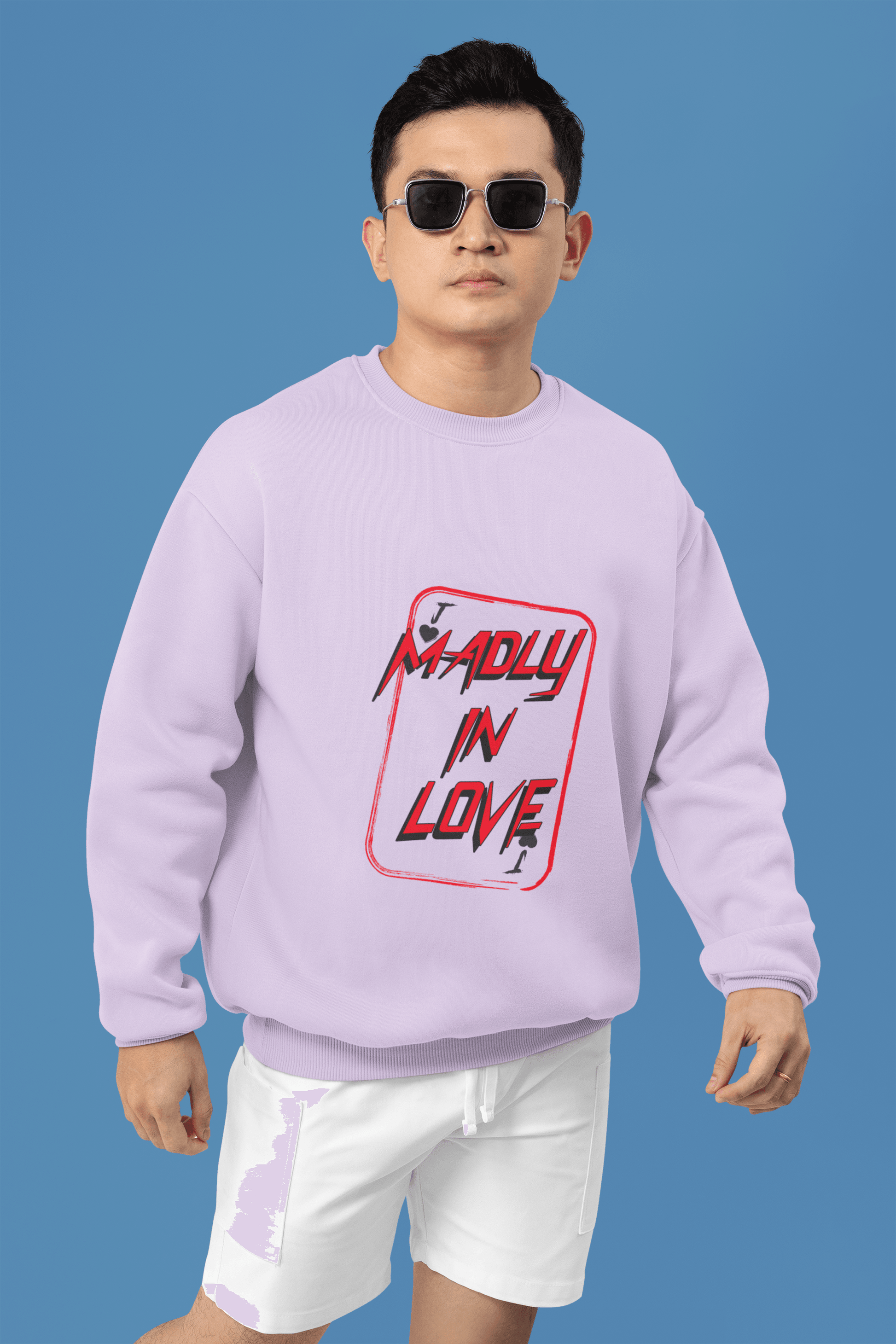 Mad in Love Men's Sweatshirt - Lyssian