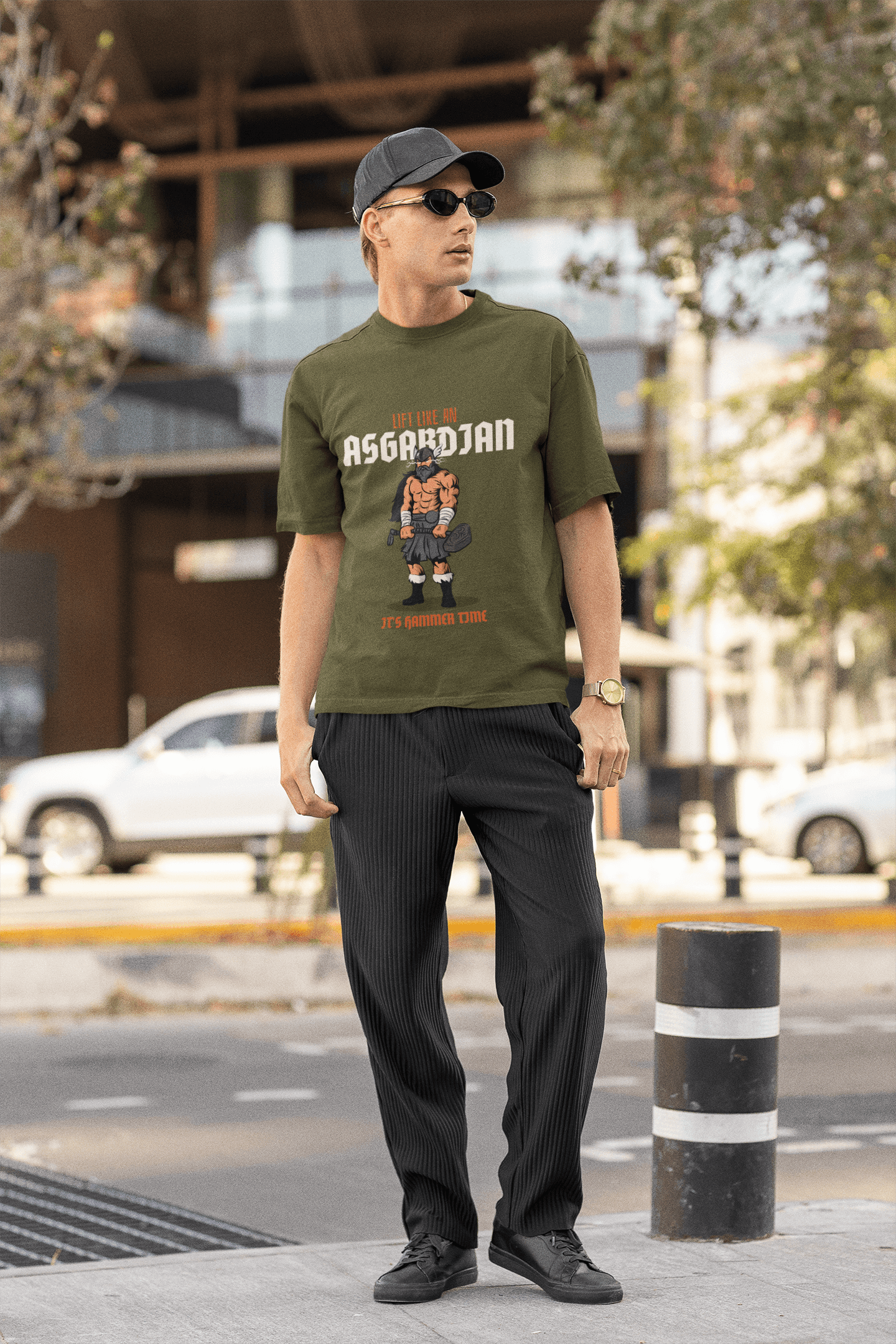 Asgardian Men's Oversized T-shirt - Lyssian