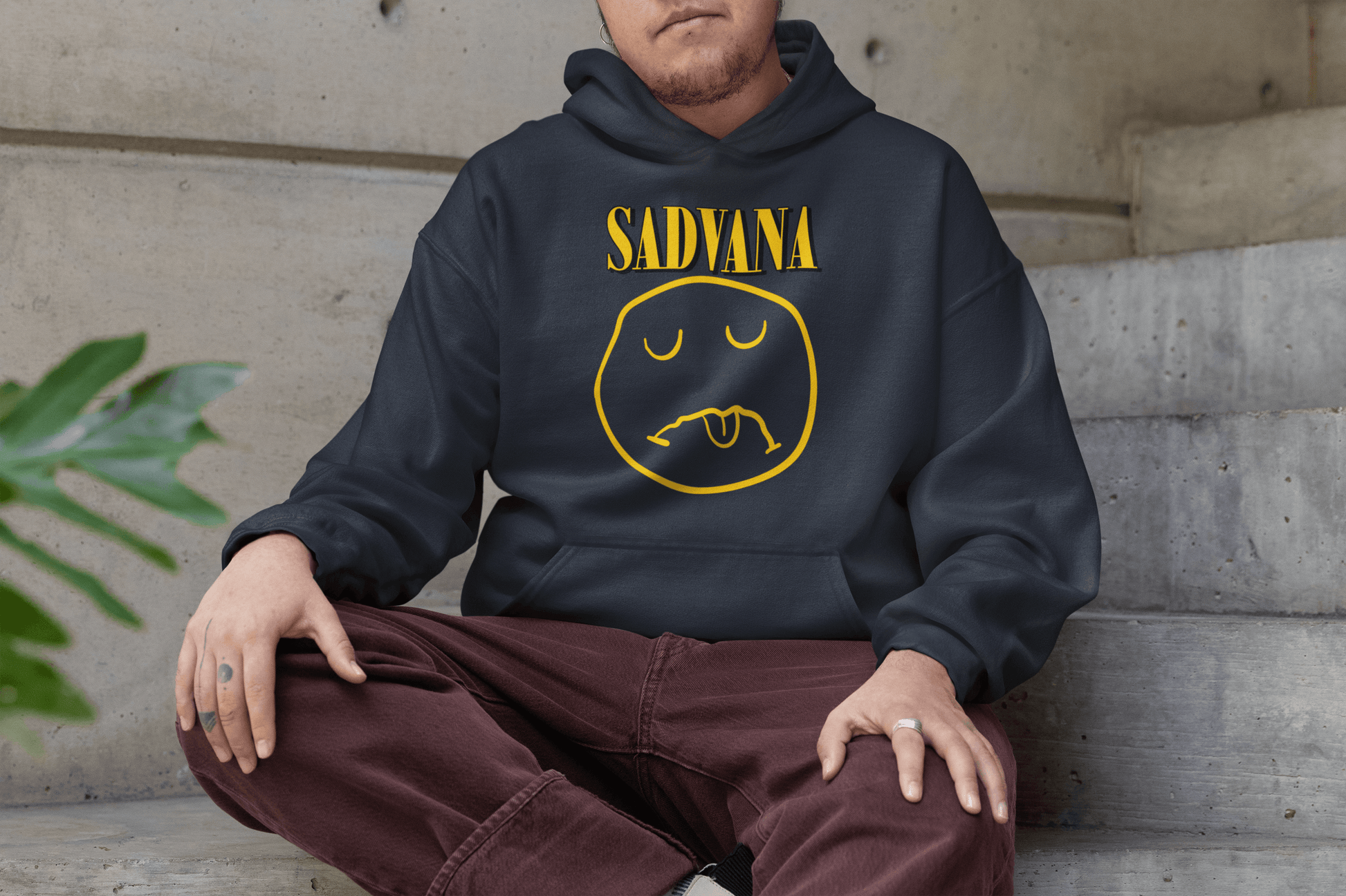 Sadvana Men's Hoodie - Lyssian