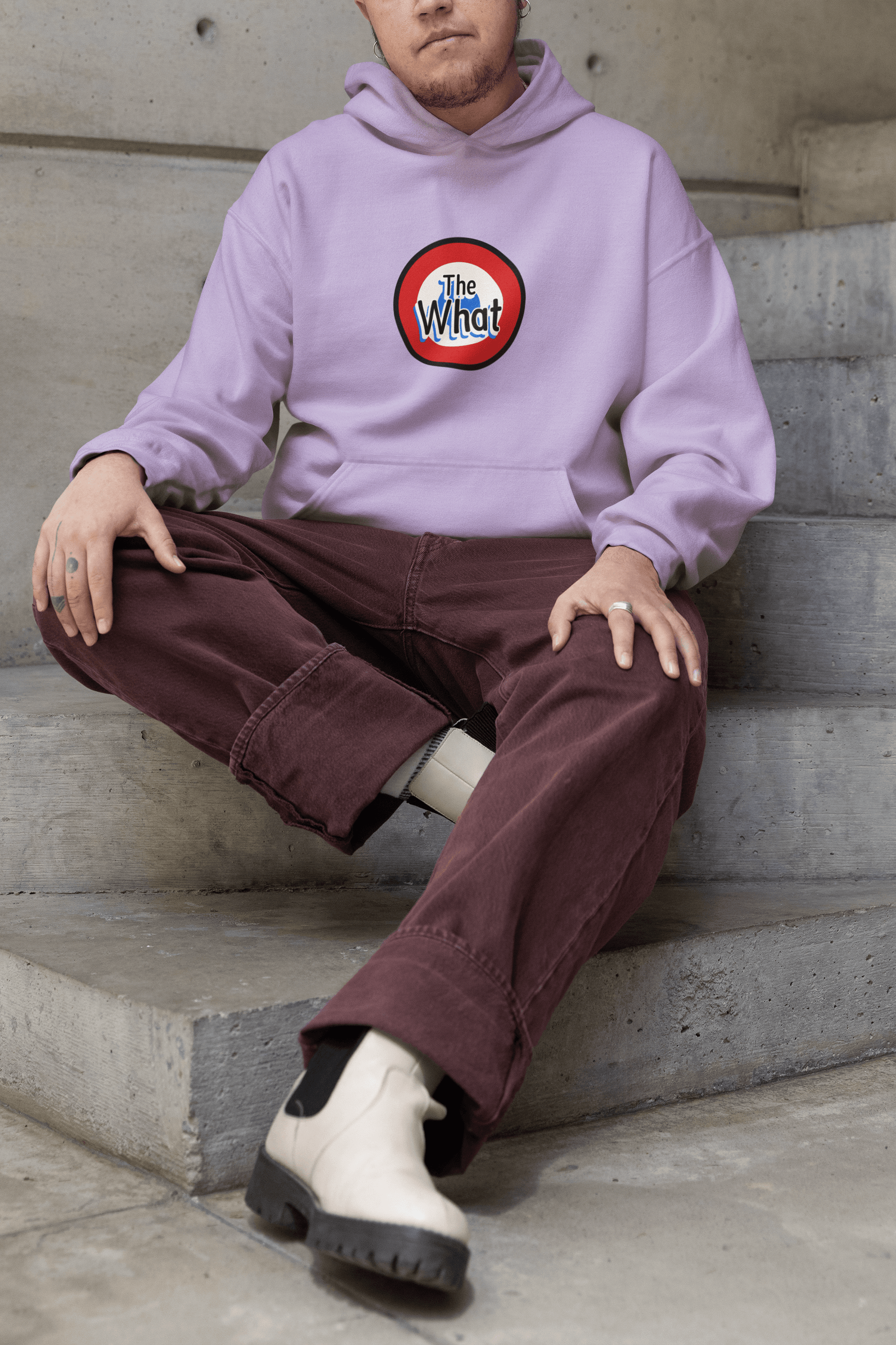 The What Men's Hoodie - Lyssian