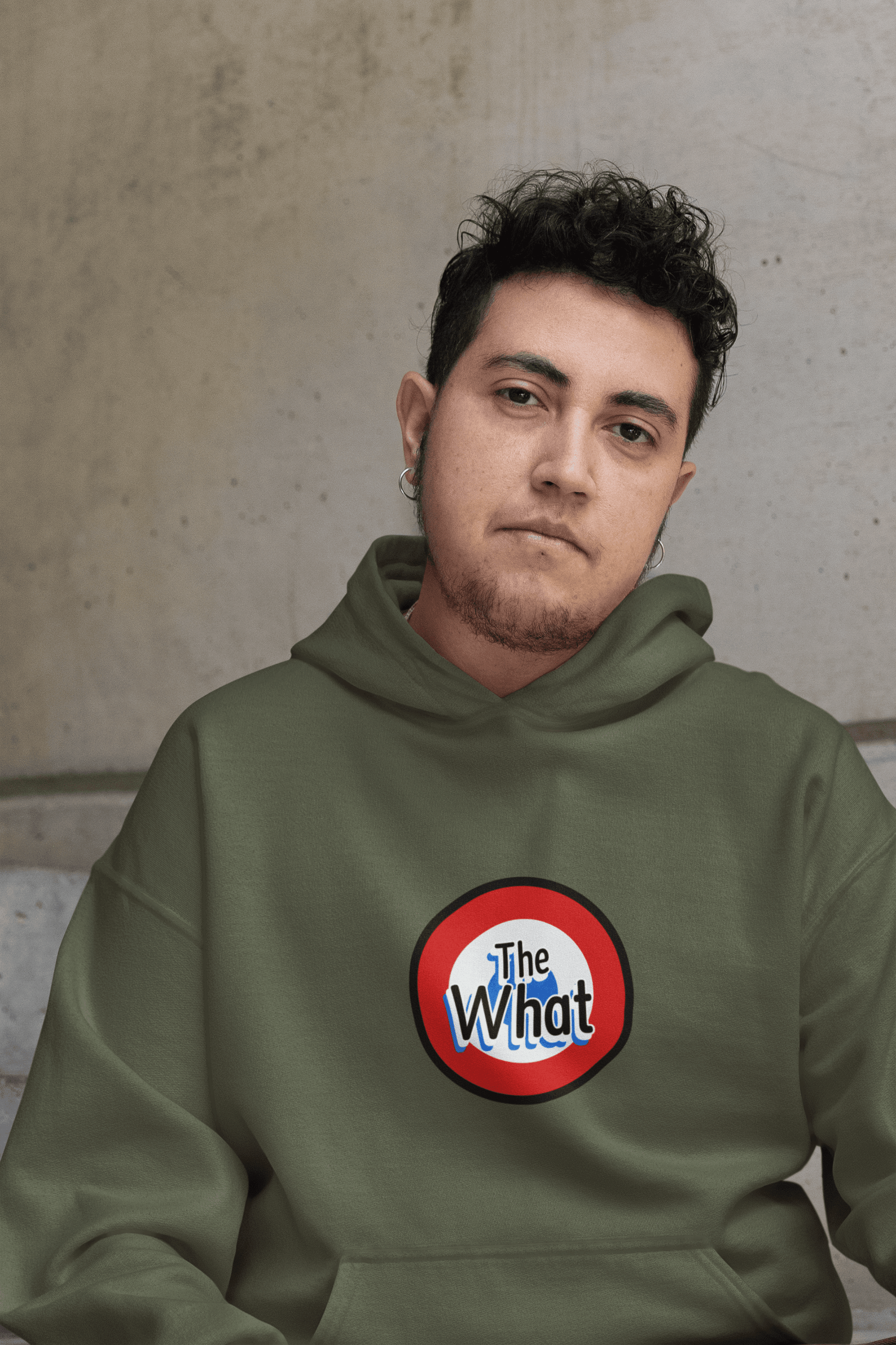 The What Men's Hoodie - Lyssian