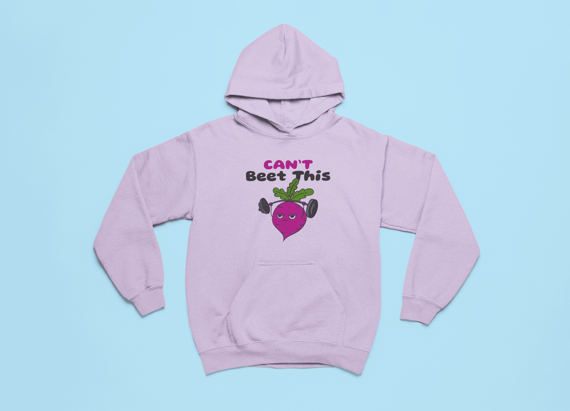 Beet This Men's Hoodie - Lyssian