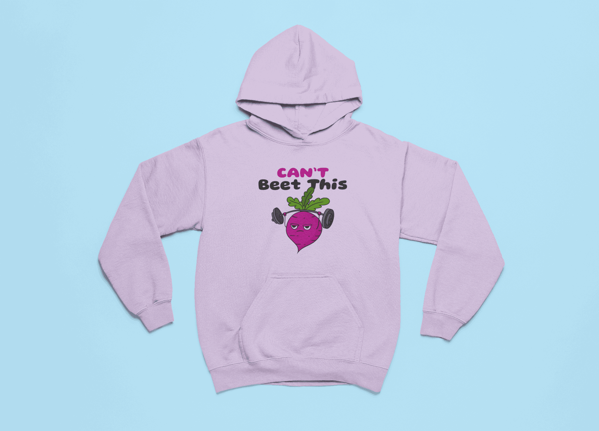 Beet This Men's Hoodie - Lyssian