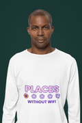Connectivity Issue Male Round Neck Full Sleeve T-shirt - Lyssian