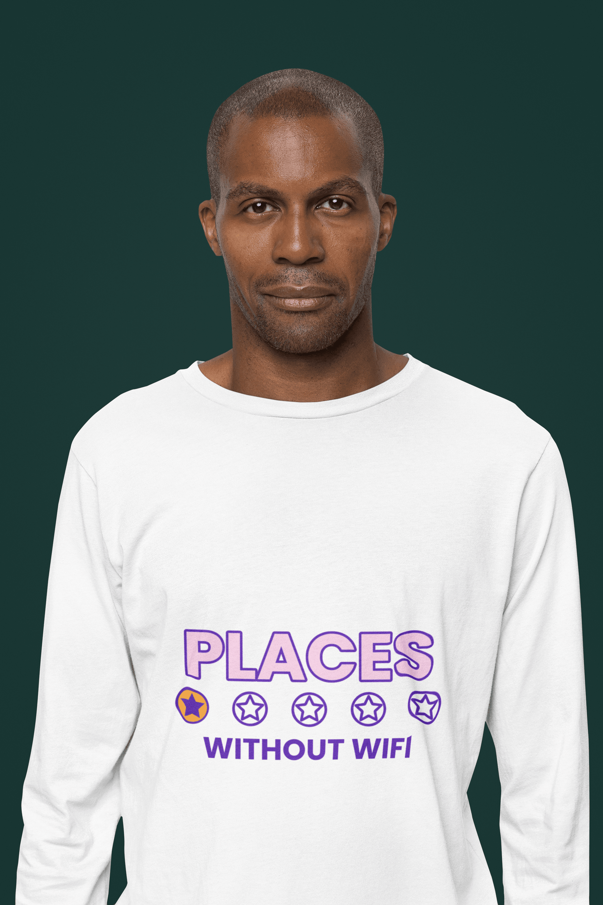 Connectivity Issue Male Round Neck Full Sleeve T-shirt - Lyssian