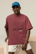 Don't Mind Men's Oversized T-shirt - Lyssian