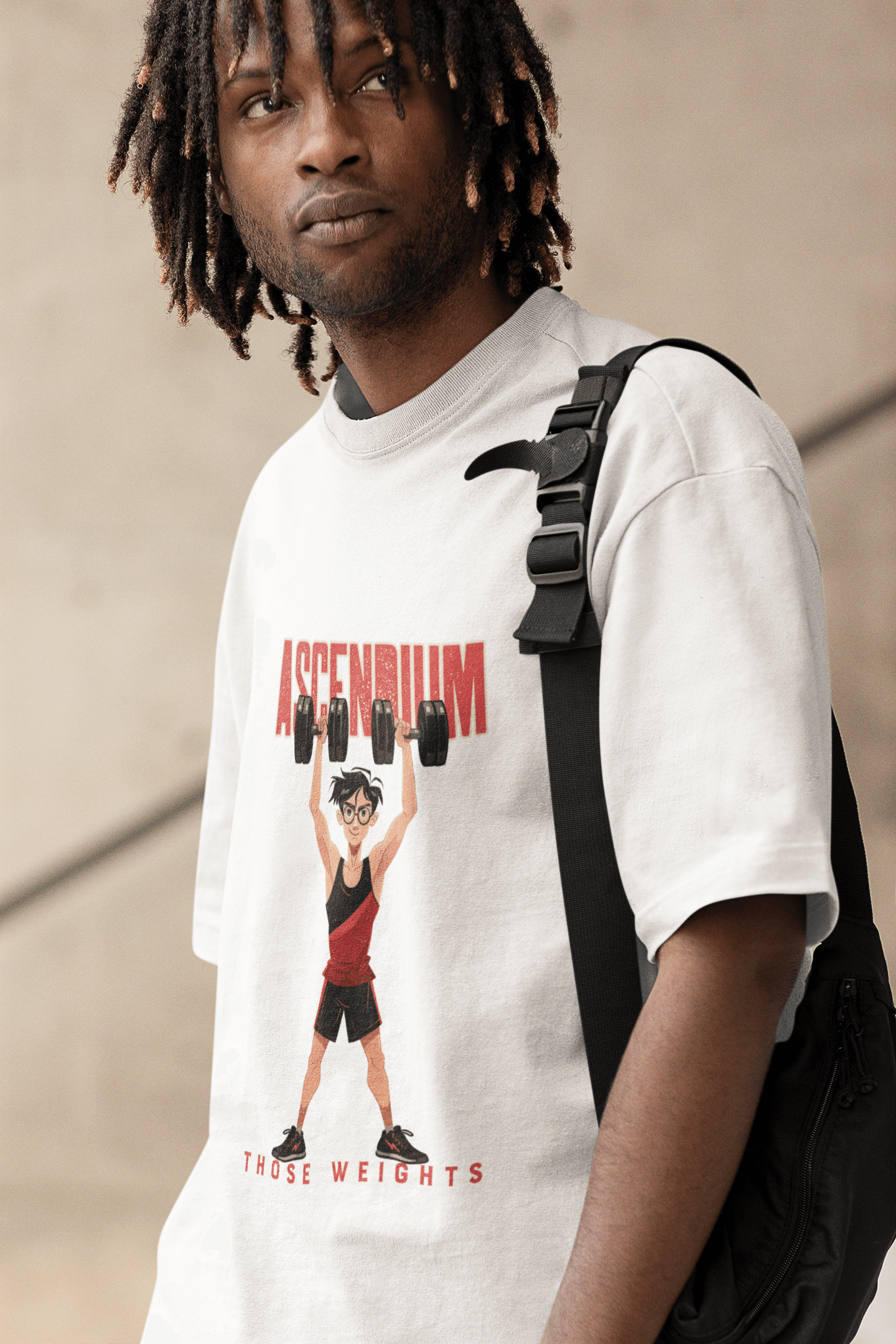 Ascendium Men's Oversized T-shirt - Lyssian