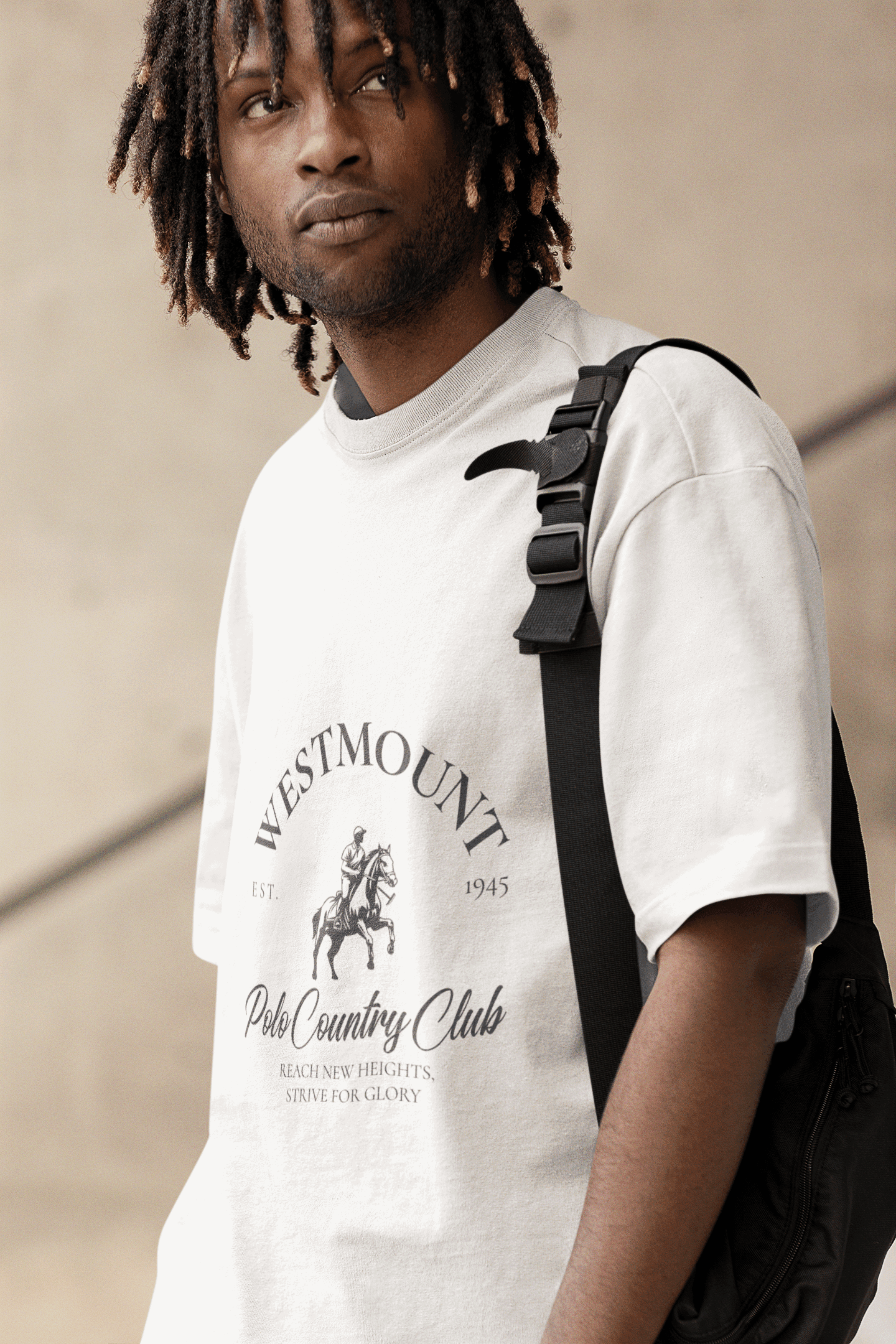 Polo Club Men's Oversized T-shirt - Lyssian