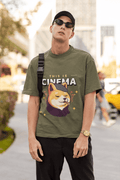 Cinema Men's Oversized T-shirt - Lyssian