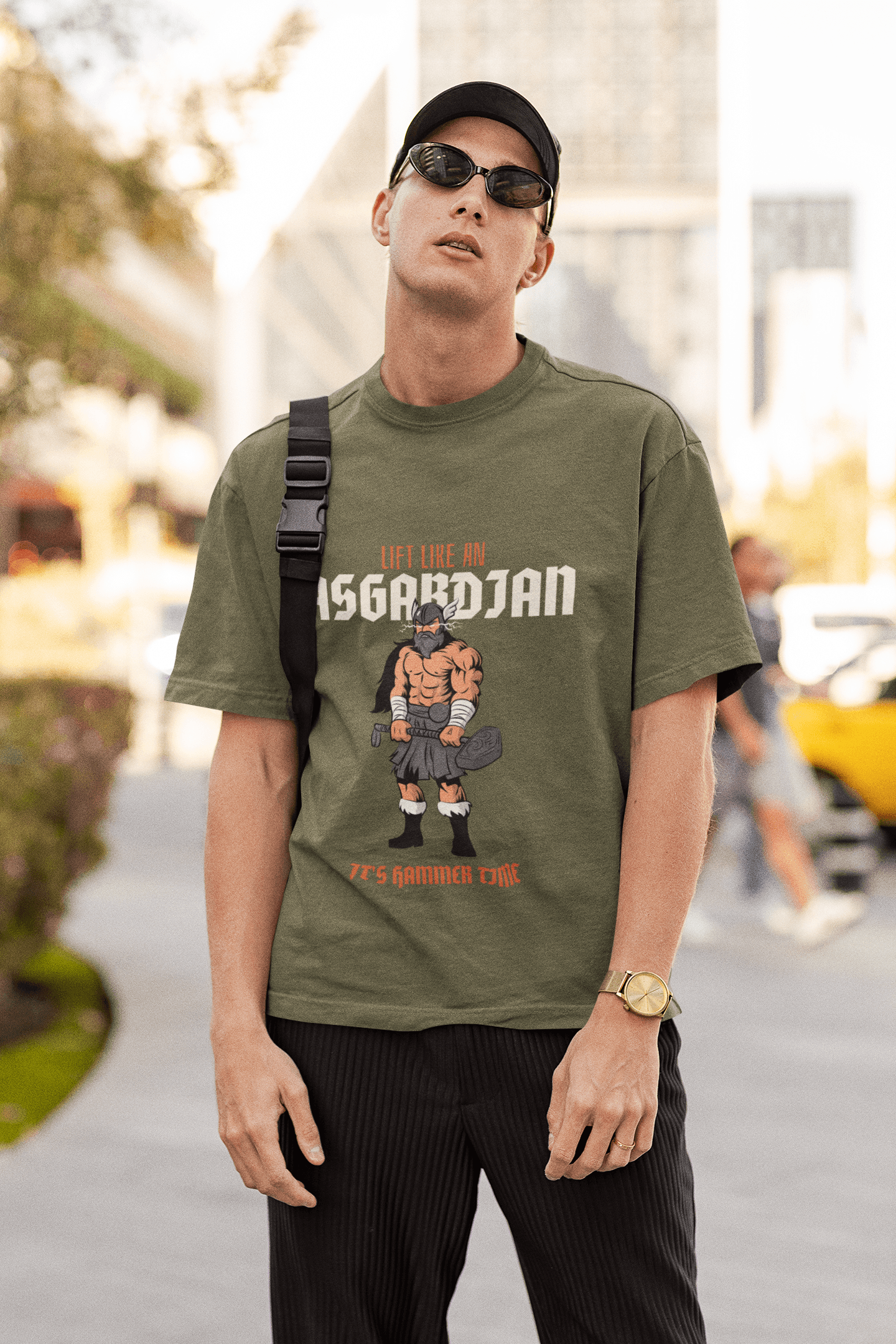 Asgardian Men's Oversized T-shirt - Lyssian