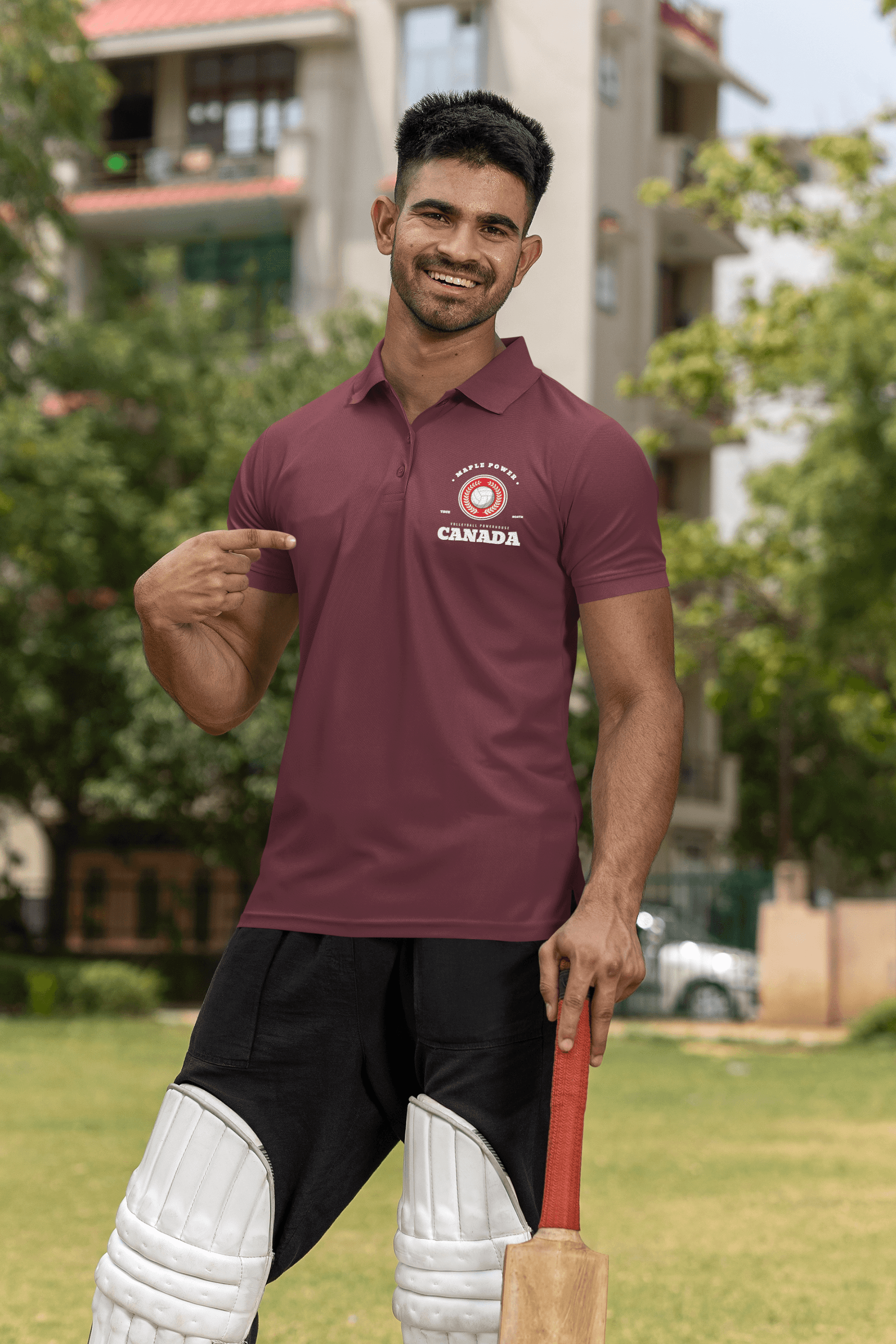 Canada Men's Polo T-shirt - Lyssian