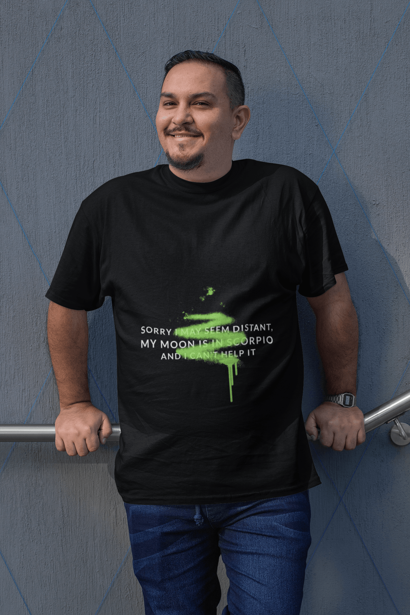 Distant Men's Plus Size T-shirt - Lyssian