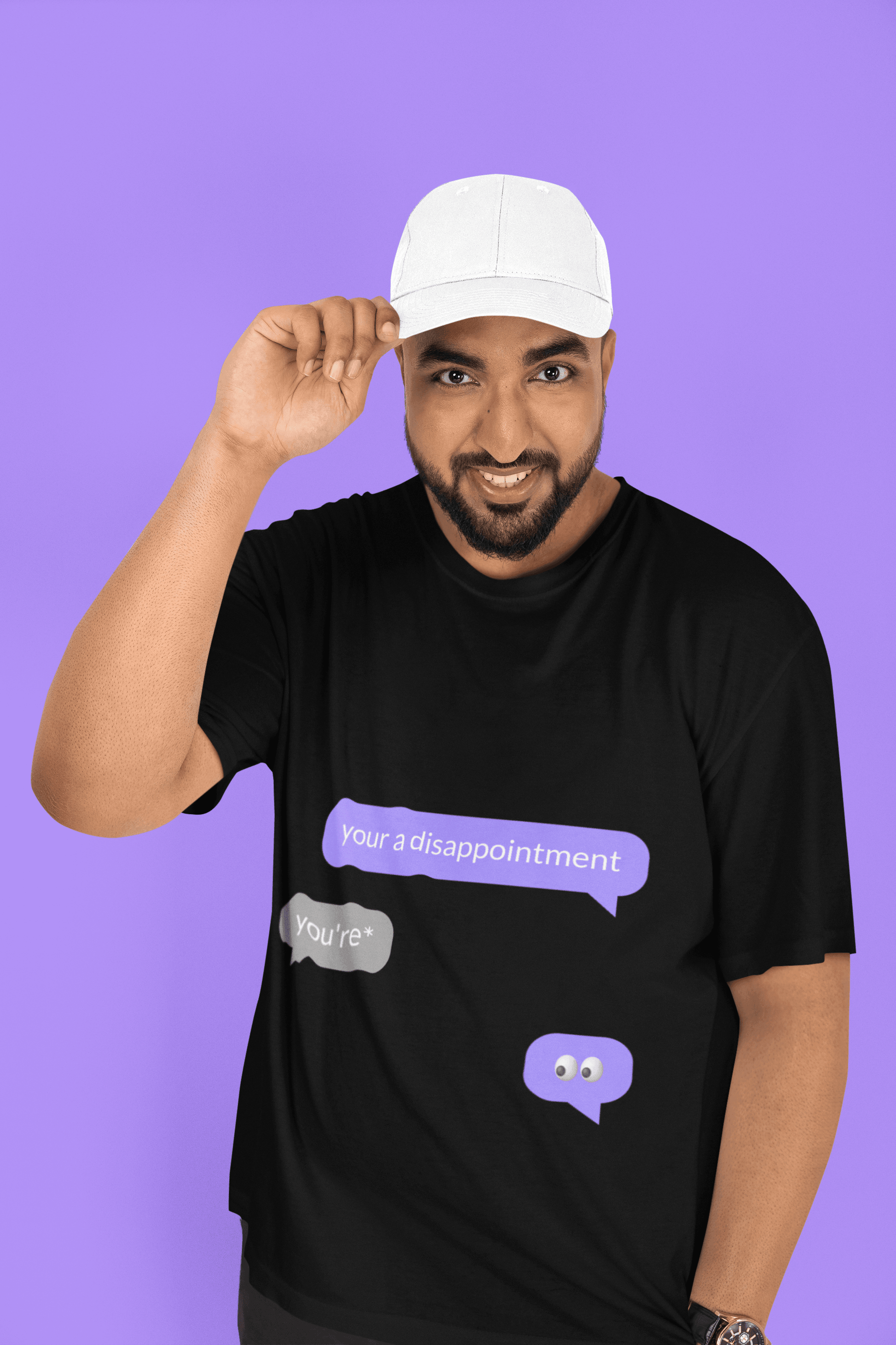 Disappointment Men's Plus Size T-shirt - Lyssian