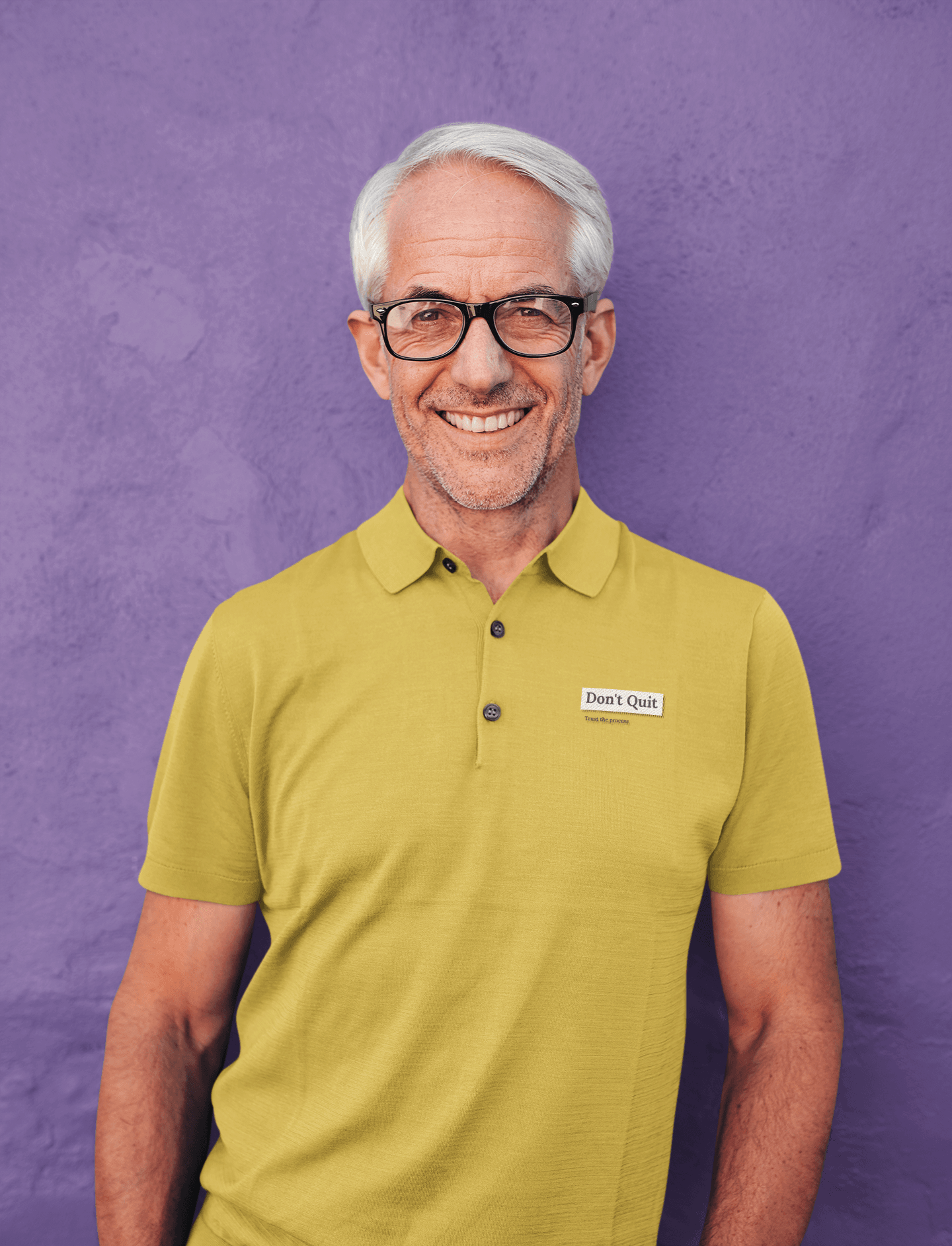 Don't Quit Men's Polo T-shirt - Lyssian