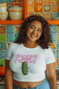 Cute Pickle Women's Crop Top - Lyssian