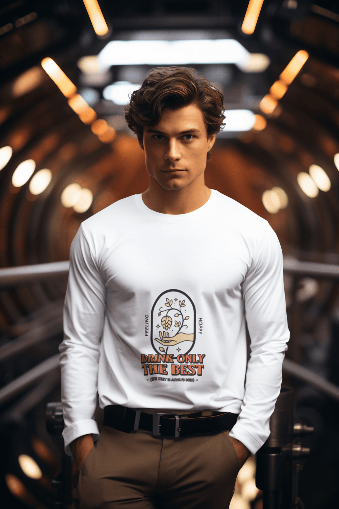 The Best Male Round Neck Full Sleeve T-shirt - Lyssian