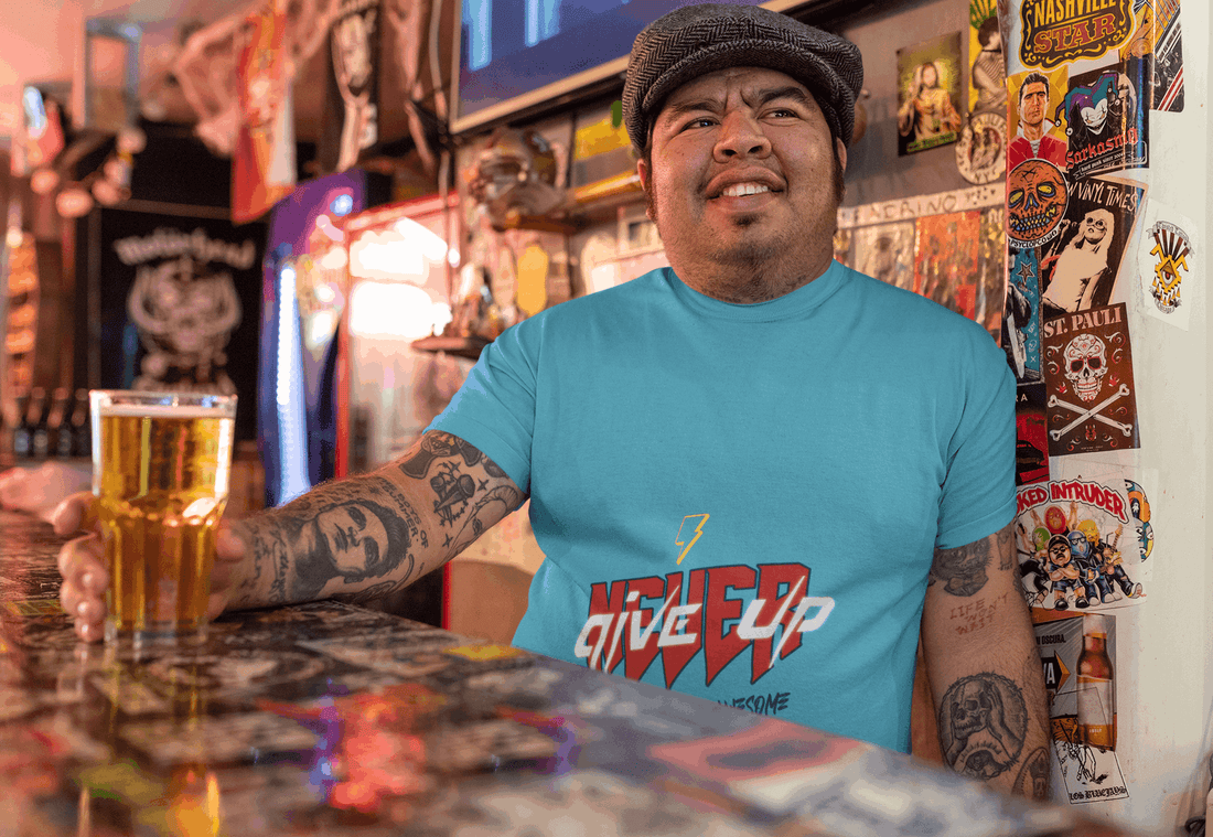 Awesome Men's Plus Size T-shirt - Lyssian