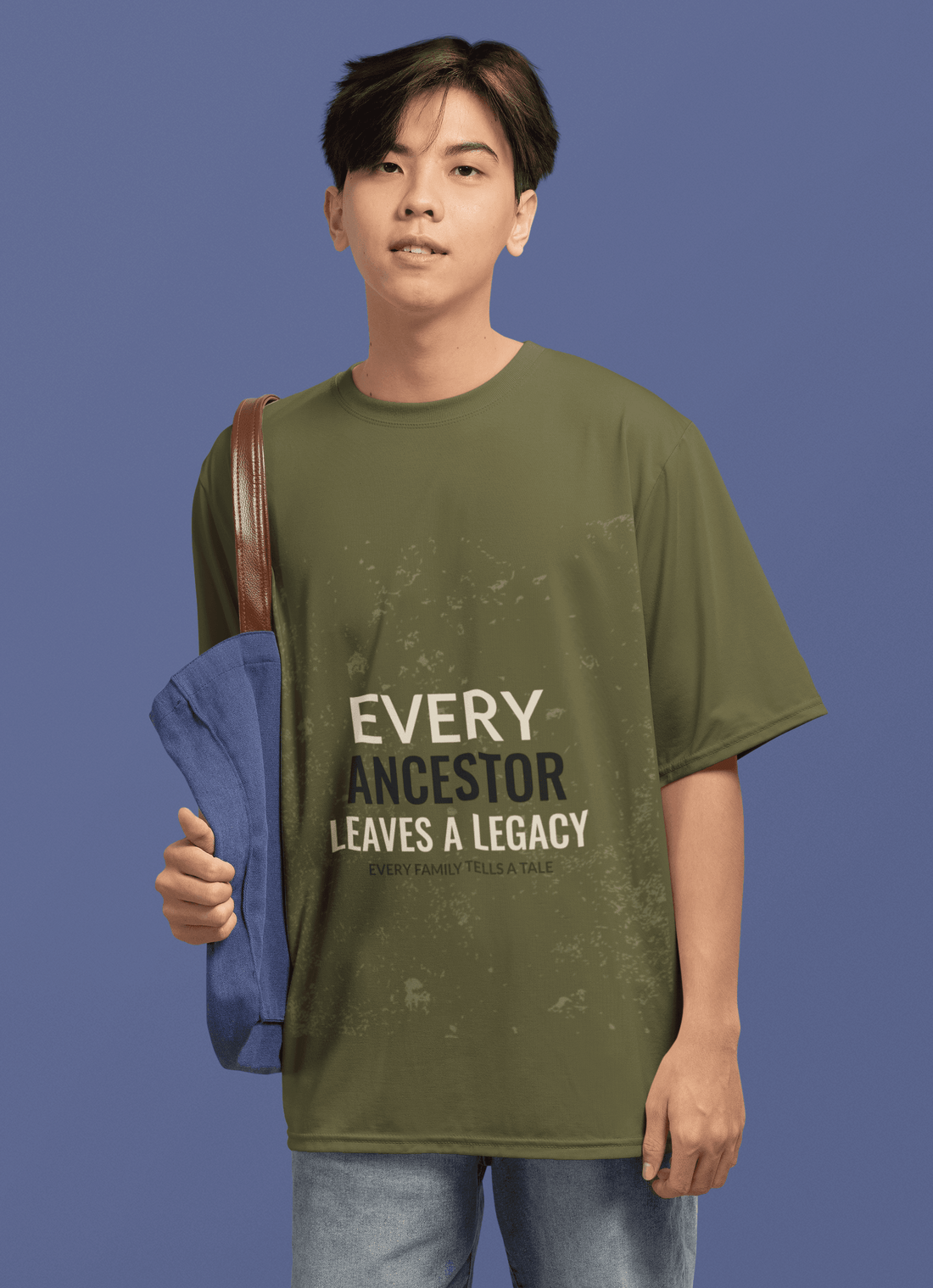 Ancestor Men's Oversized T-shirt - Lyssian