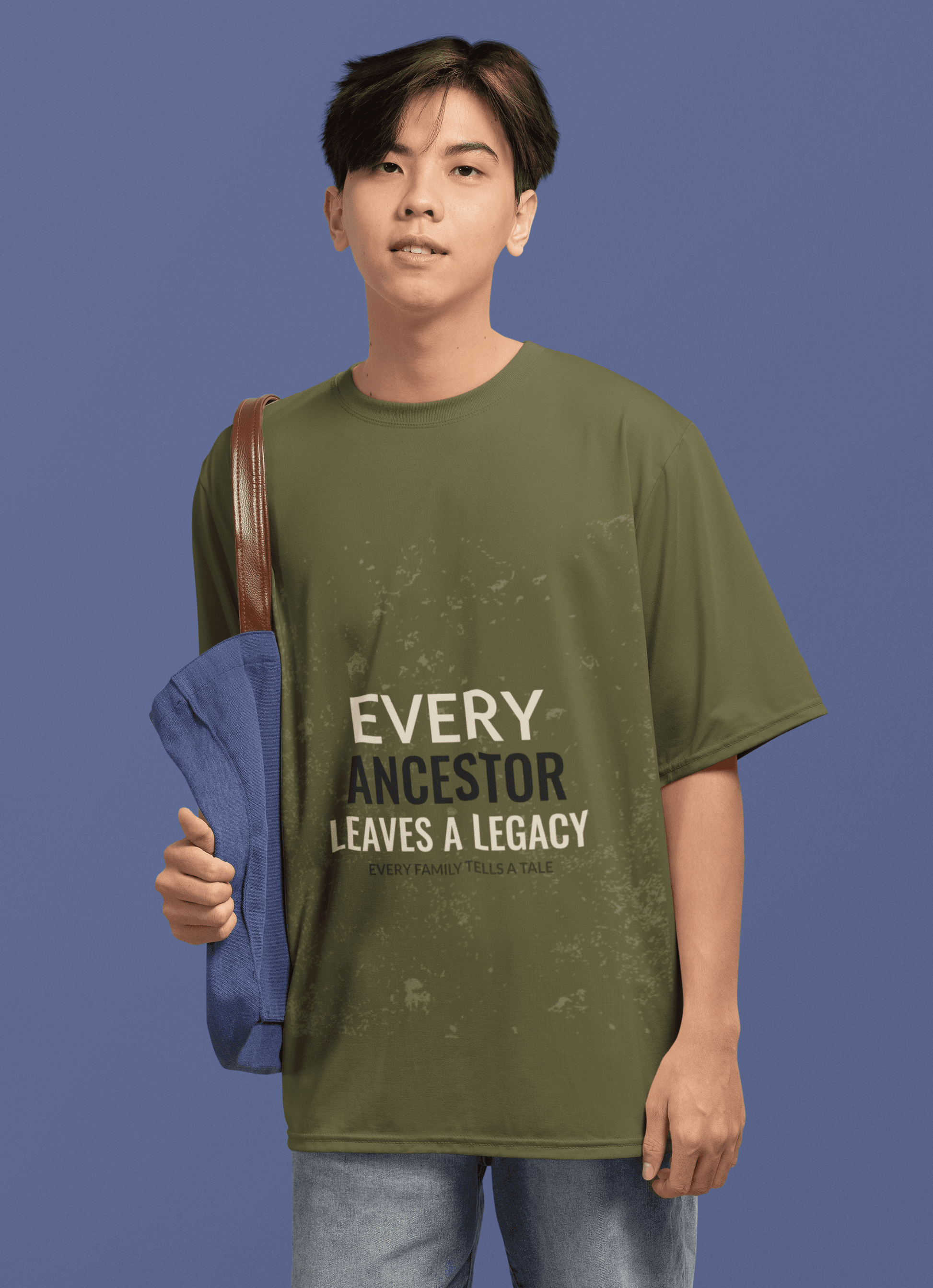 Ancestor Men's Oversized T-shirt - Lyssian