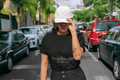 Different Women's Round Neck Half Sleeve T-shirt - Lyssian