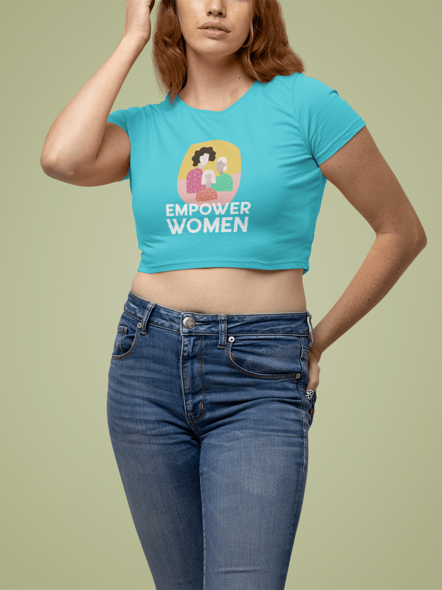 Empower Women Women's Crop Top - Lyssian