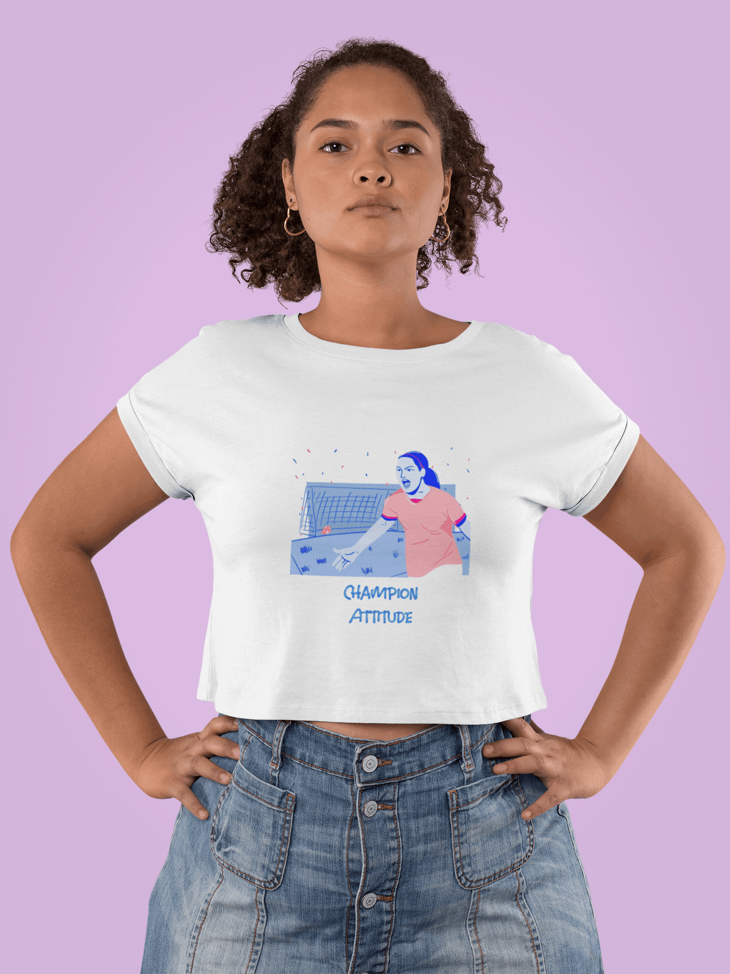 Champion Attitude Women's Crop Top - Lyssian