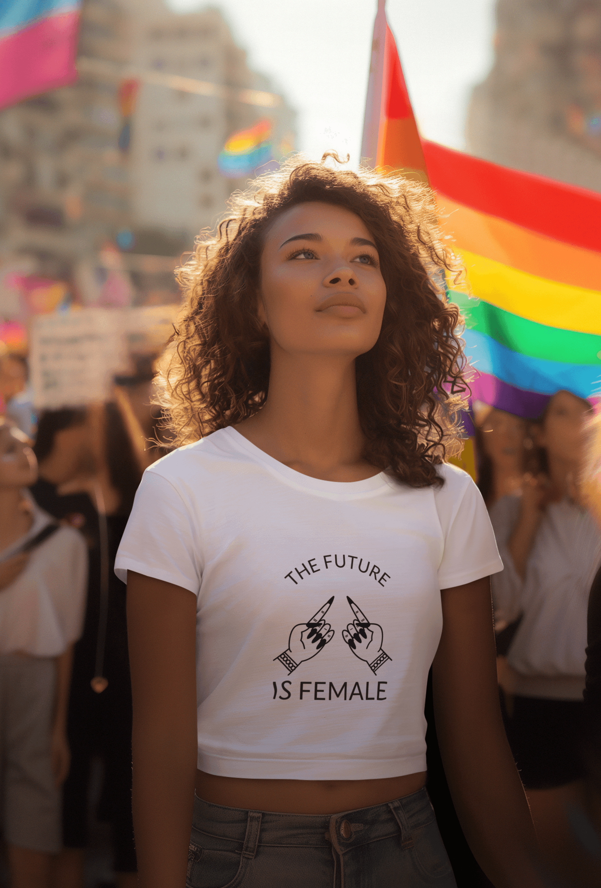 Future Women's Crop Top - Lyssian