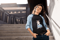 Boy Women's Round Neck Half Sleeve T-shirt - Lyssian
