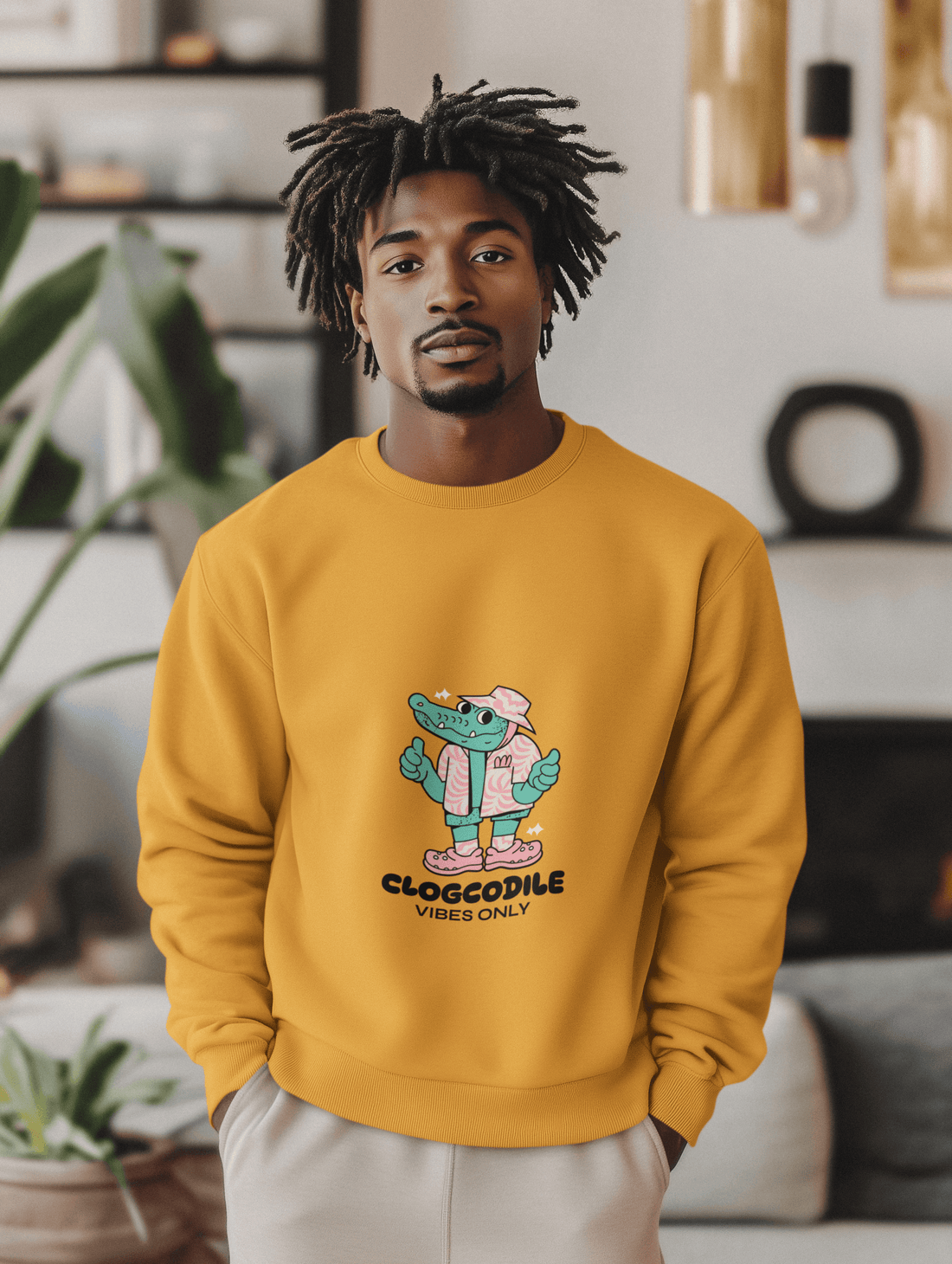 Clogcodile Men's Sweatshirt - Lyssian