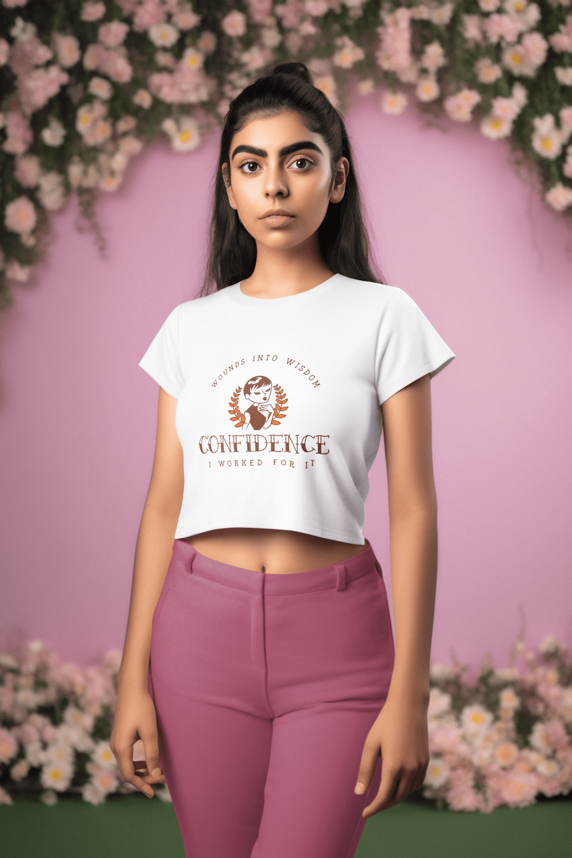 Confidence Women's Crop Top - Lyssian