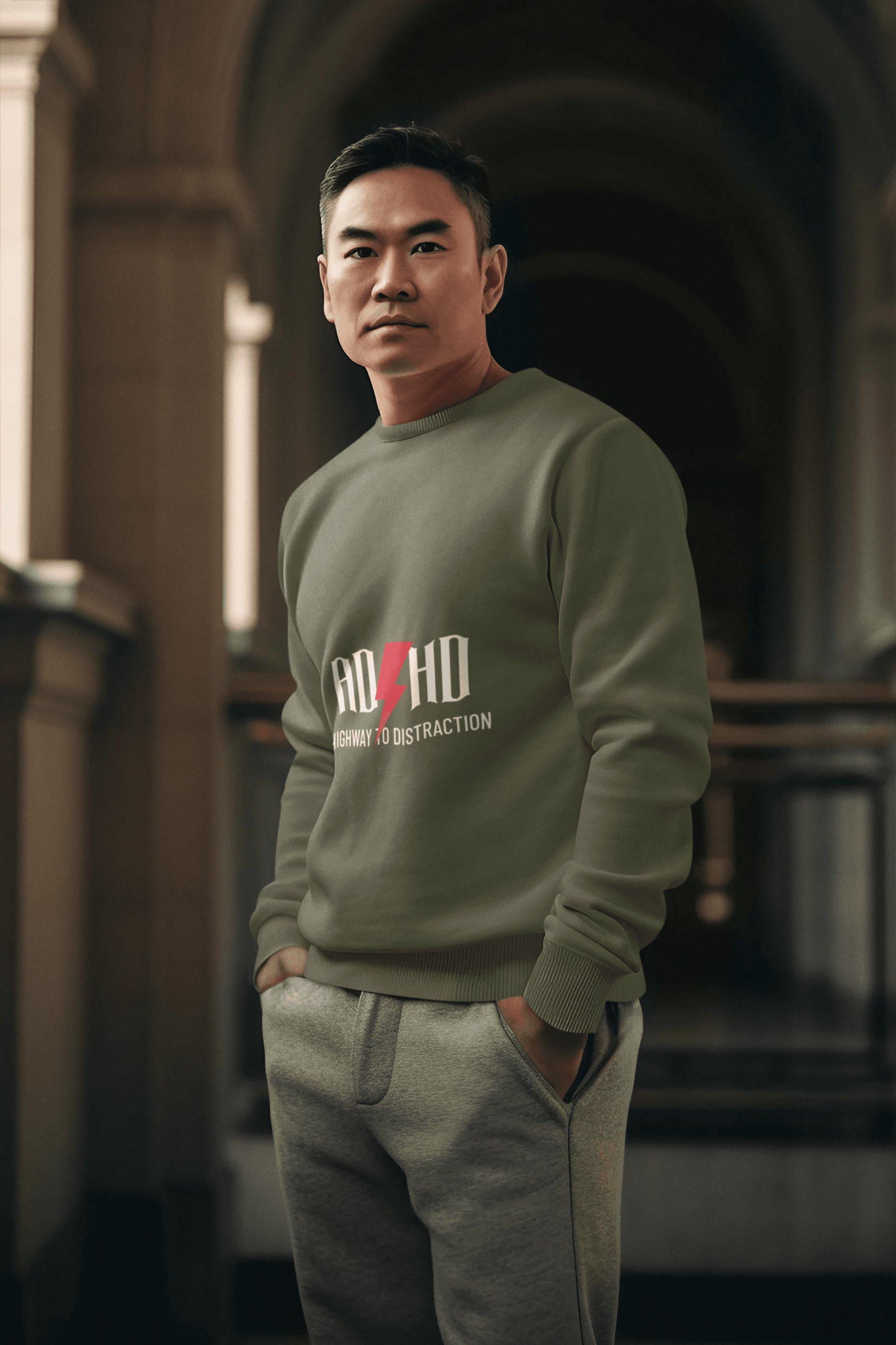 ADHD Men's Sweatshirt - Lyssian