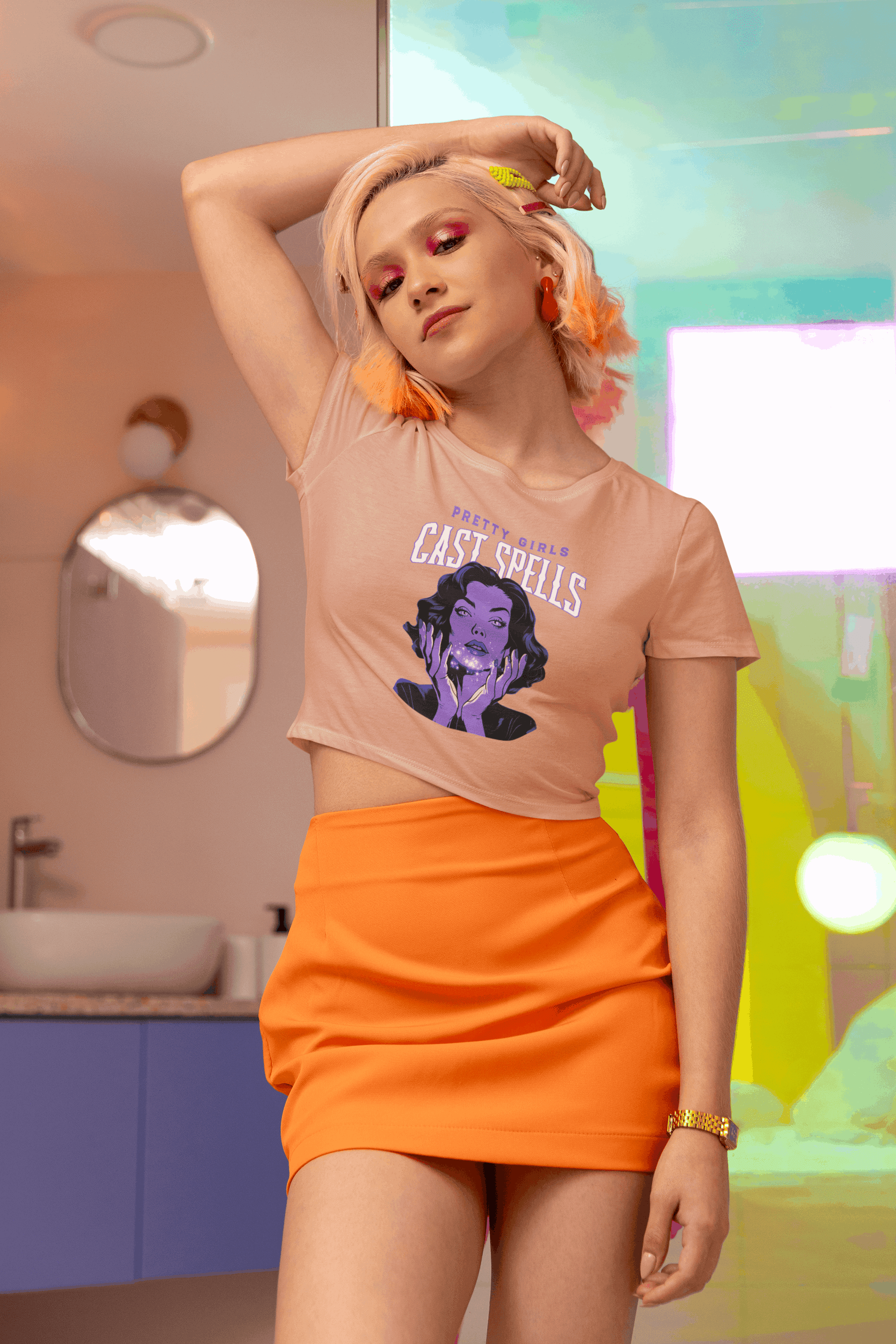 Cast Spells Women's Crop Top - Lyssian
