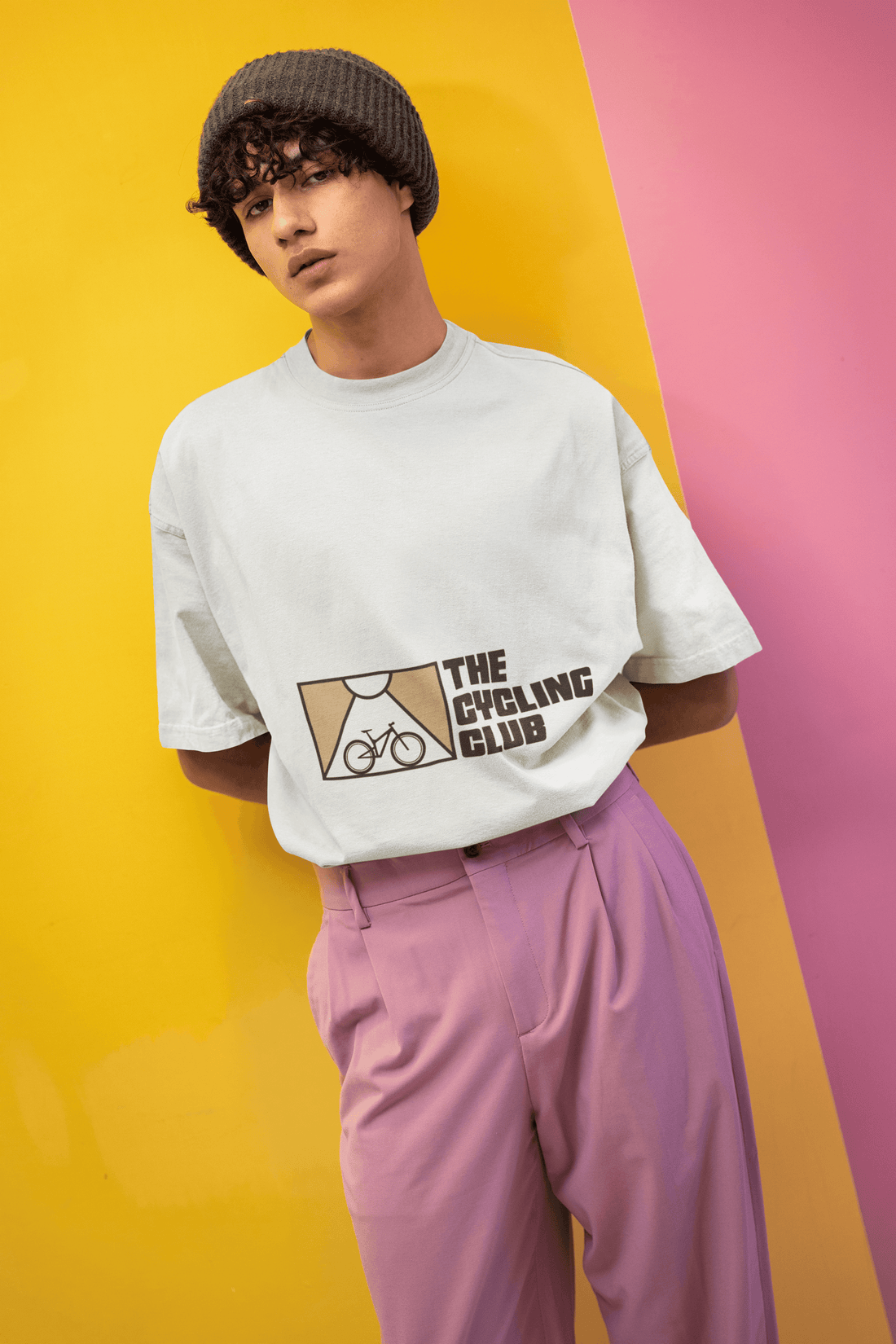 Cycling Club Men's Oversized T-shirt - Lyssian