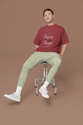 Enjoy Things Men's Oversized T-shirt - Lyssian