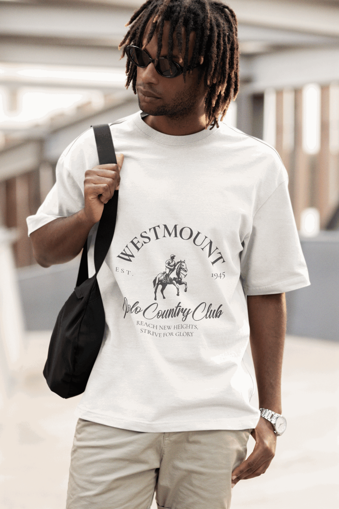 Polo Club Men's Oversized T-shirt - Lyssian