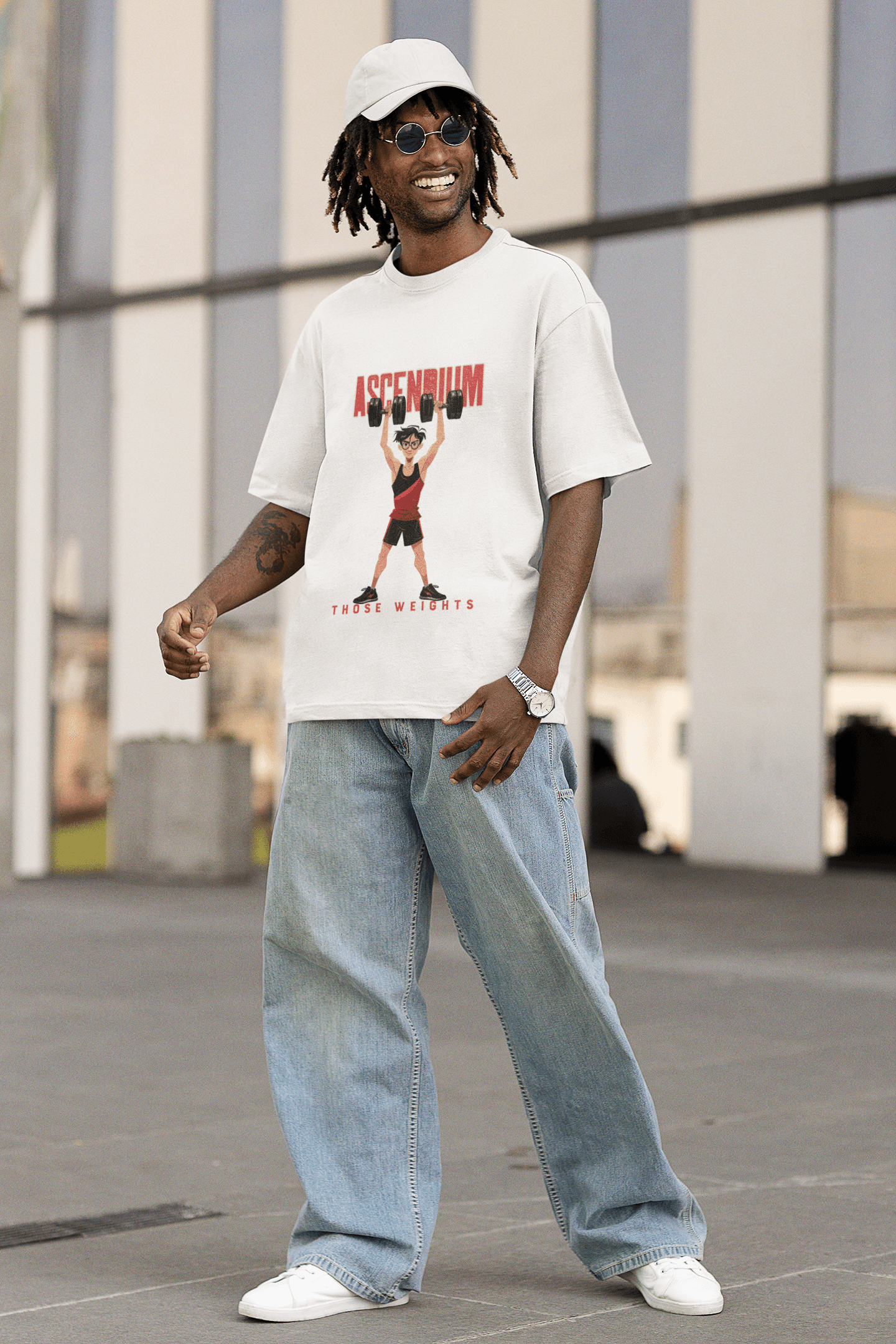 Ascendium Men's Oversized T-shirt - Lyssian
