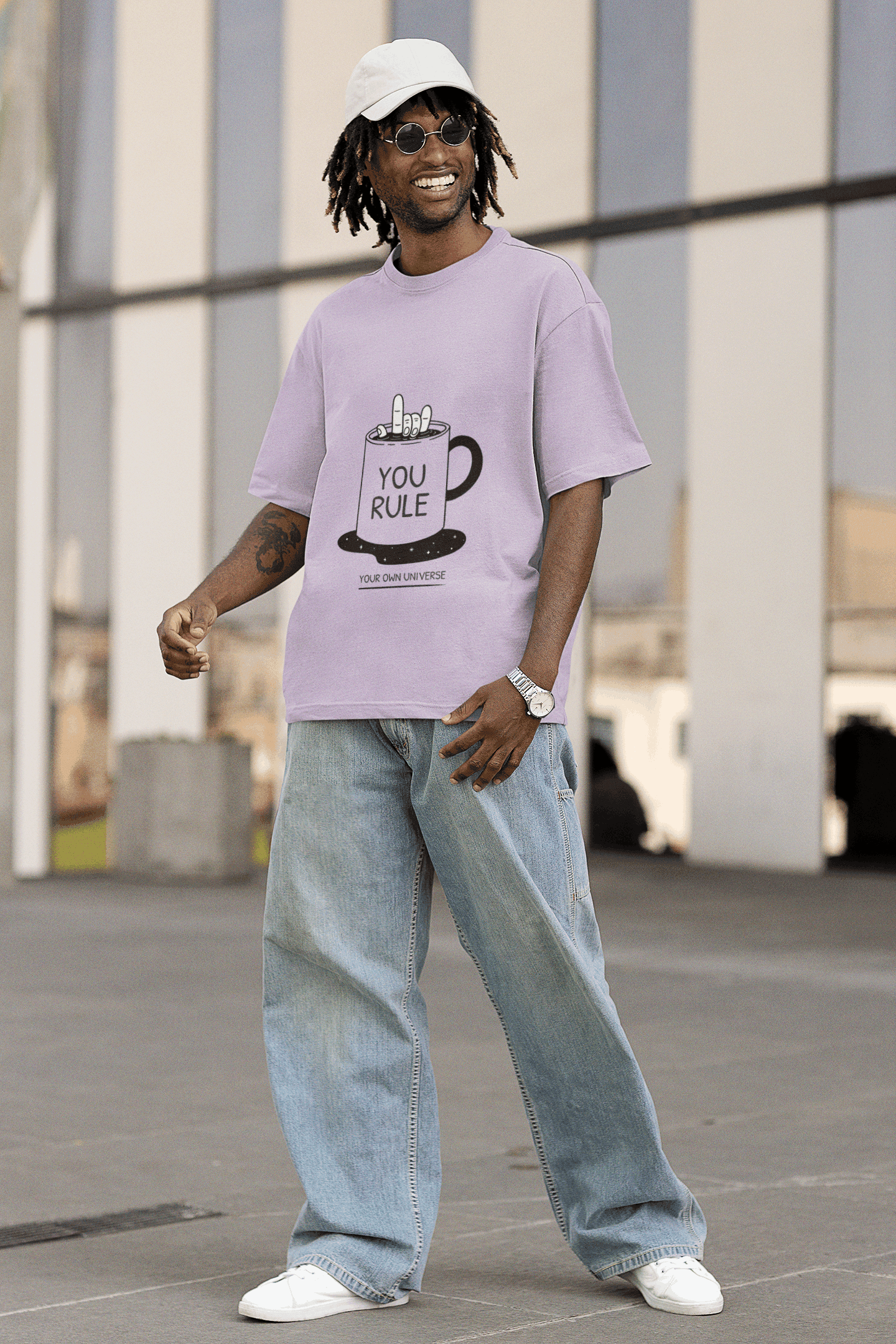 Ruler Men's Oversized T-shirt - Lyssian