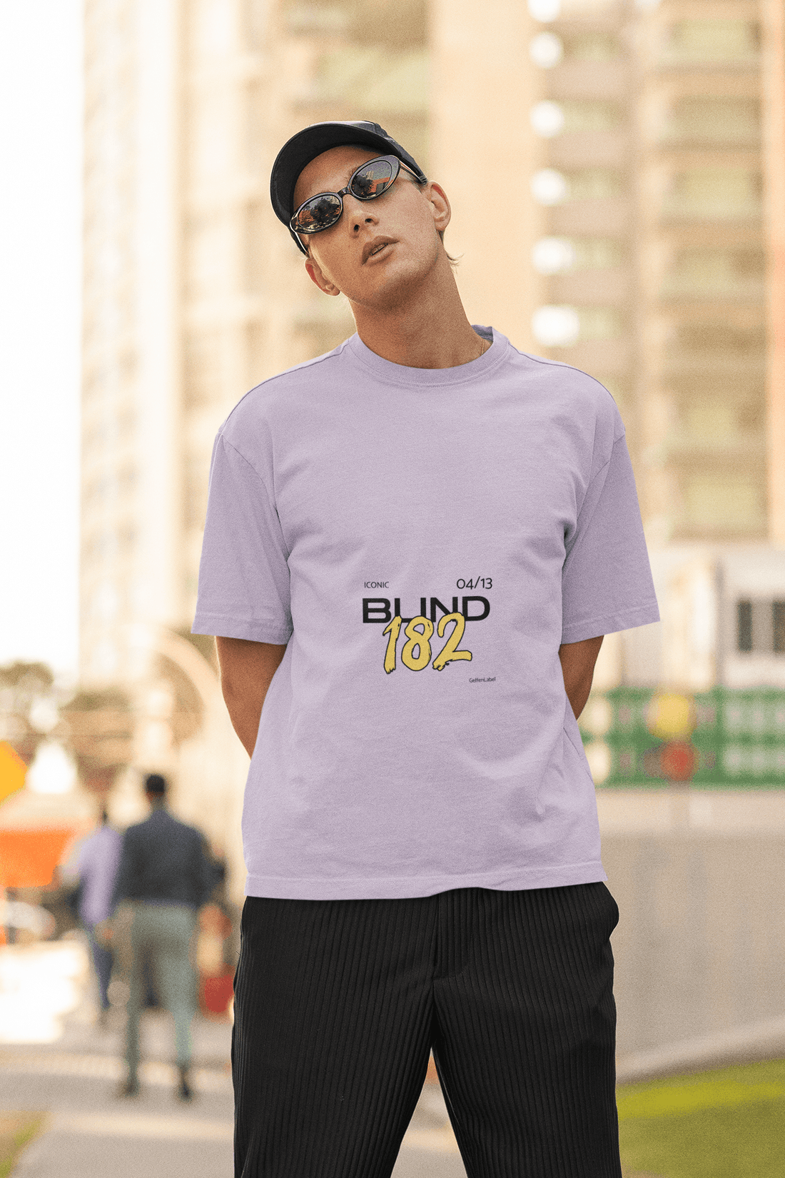 182 Men's Oversized T-shirt - Lyssian