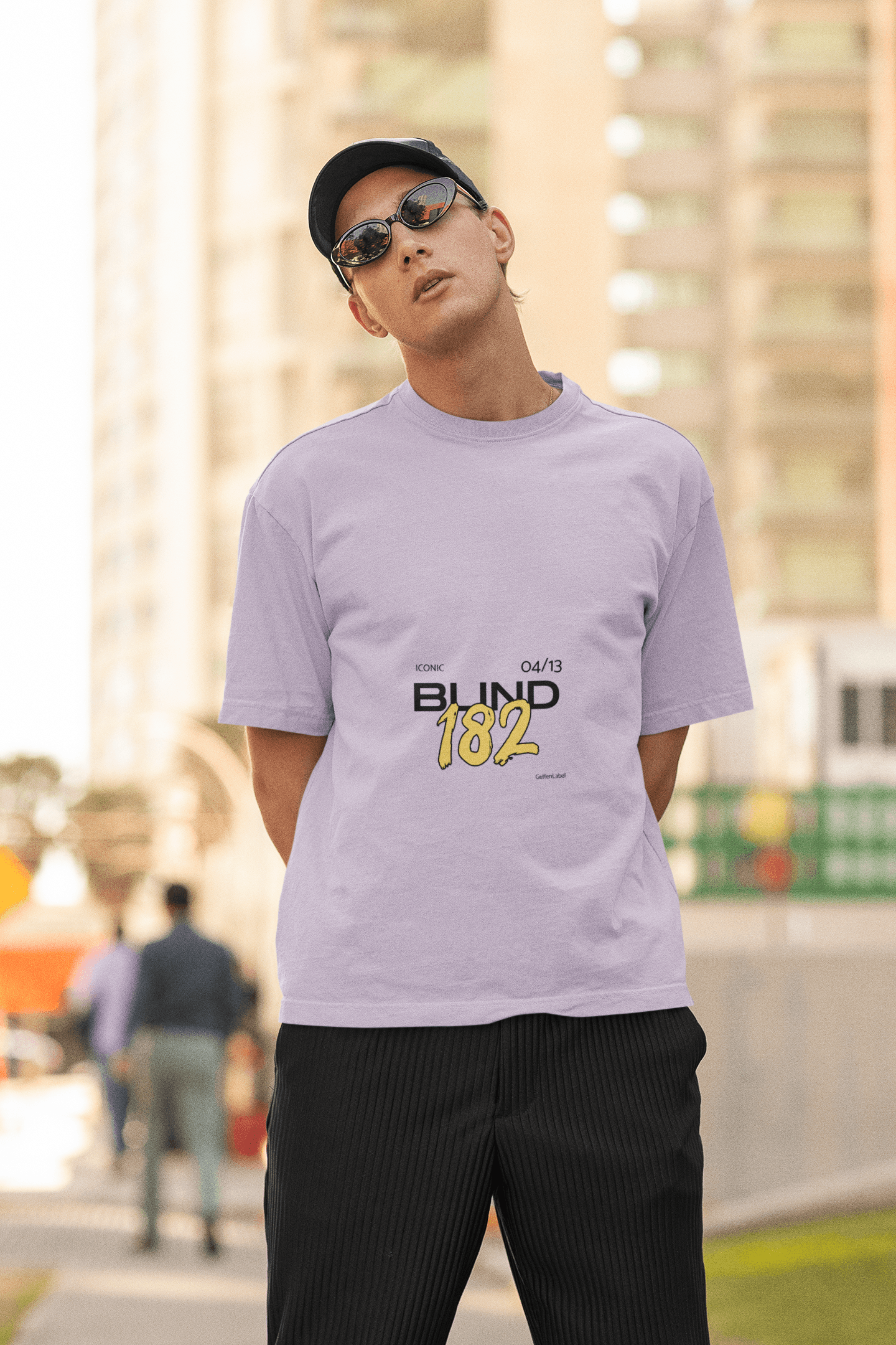 182 Men's Oversized T-shirt - Lyssian