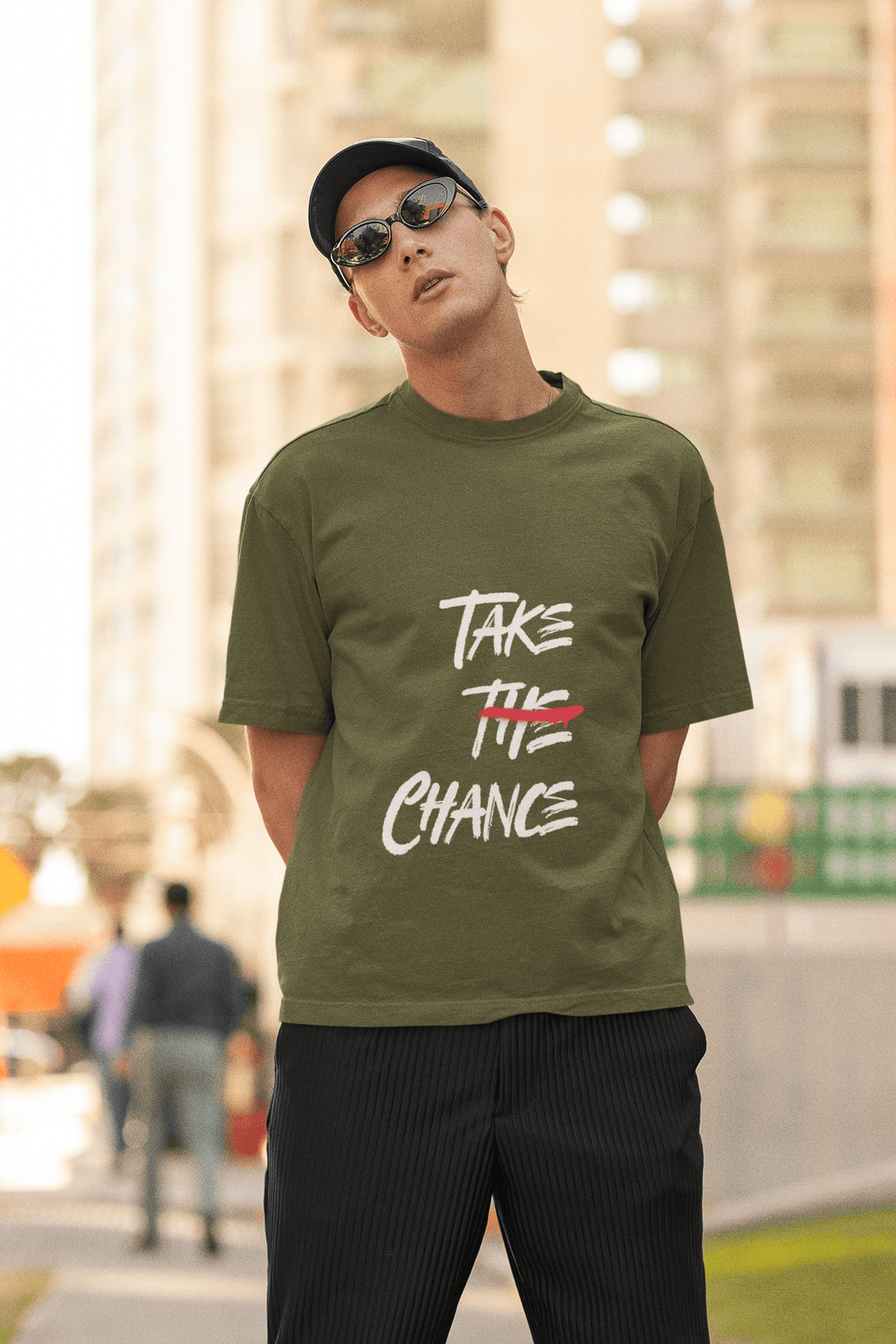 Chance Men's Oversized T-shirt - Lyssian