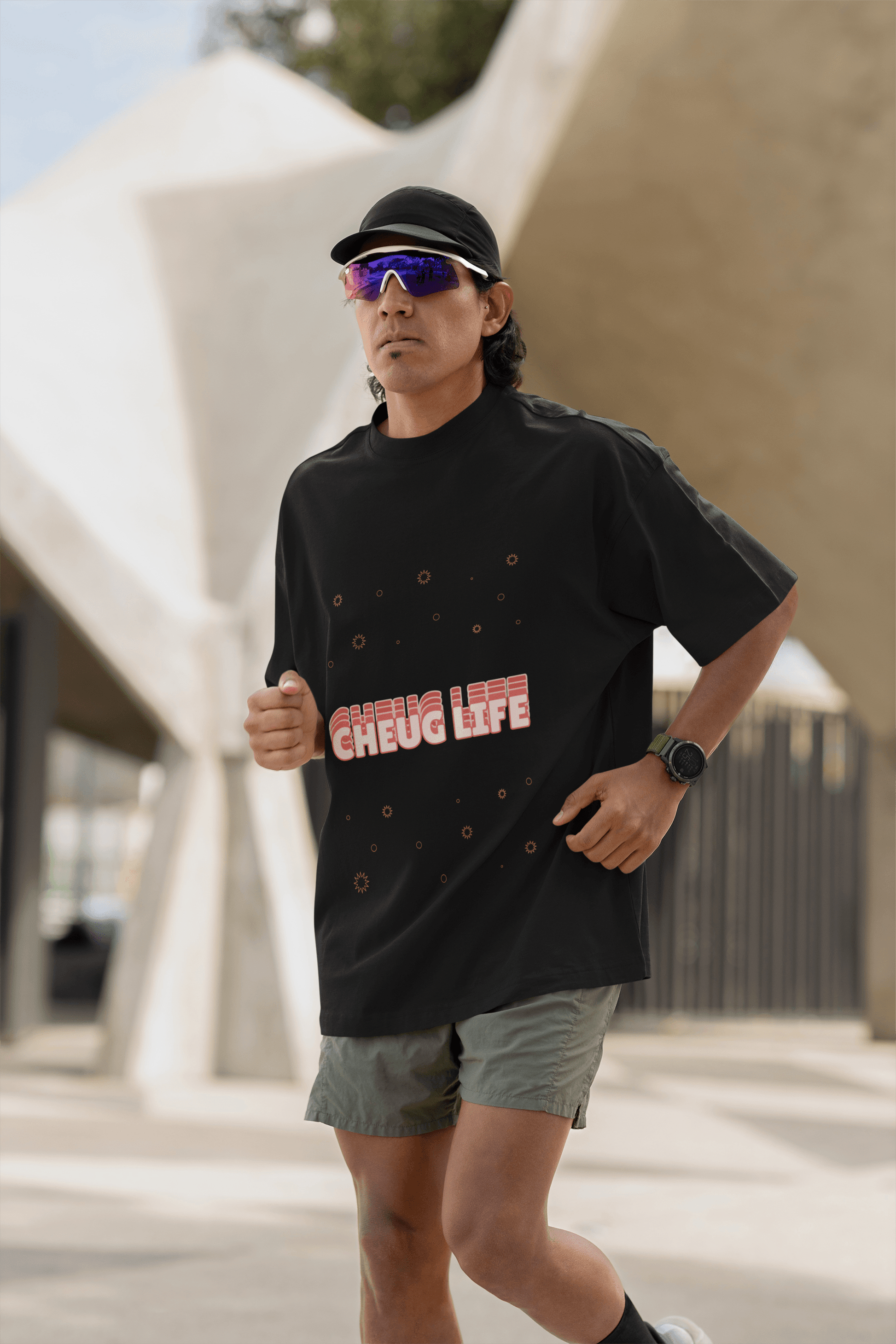 Cheug Life Men's Oversized T-shirt - Lyssian